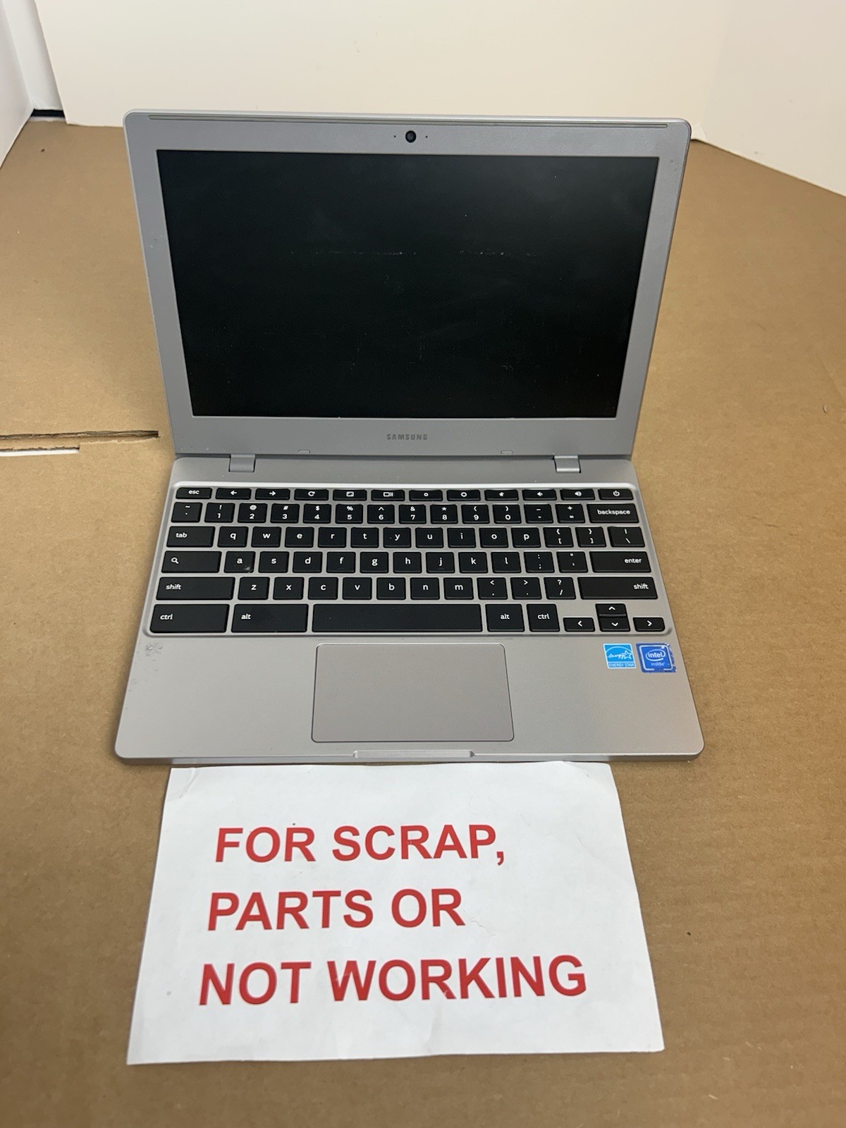 SAMSUNG XE310XBA Chromebook 4 11.6″ , NO Power Cable(Poor Surface)