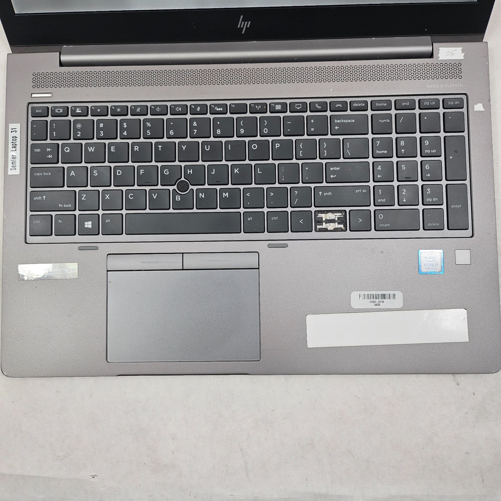 HP ZBook 15u G5 15.6 FHD i7-8550U 16GB 512GB SSD AMD Radeon Pro WX 3100 *Read