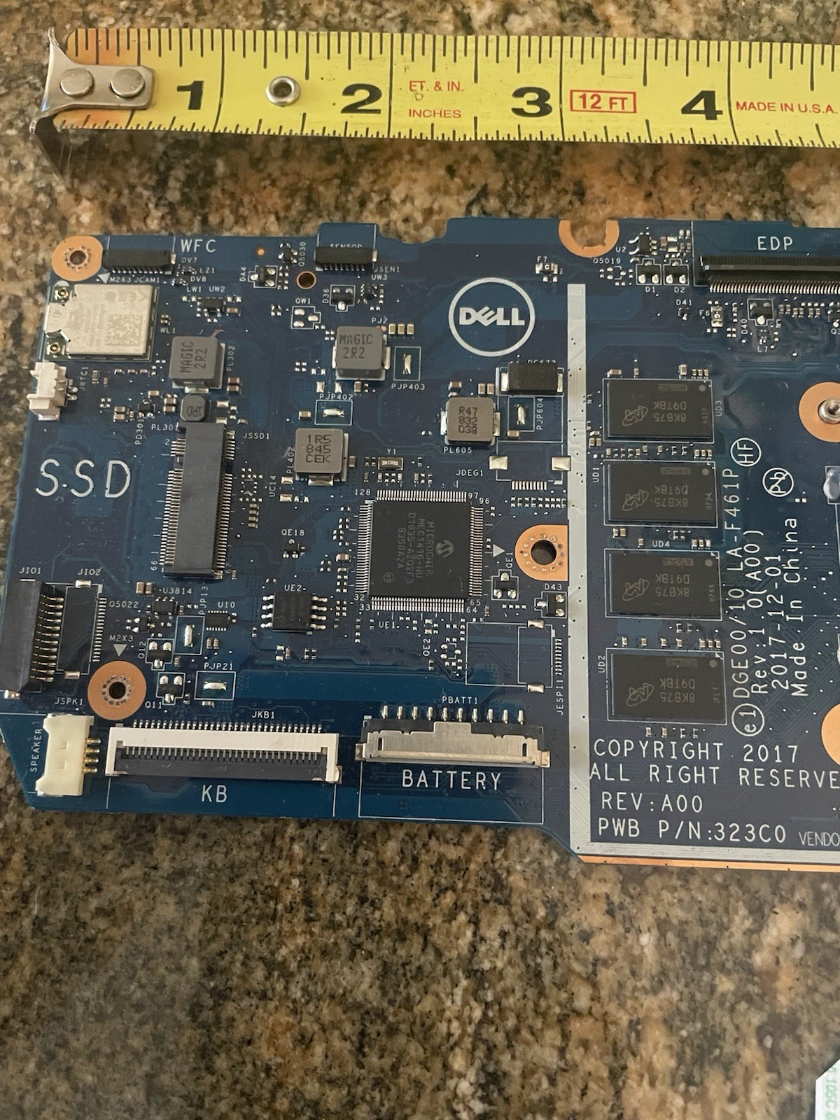 Dell Latitude P26T P26T003 3190 2 in 1 11.6″ Replacement – Motherboard 323CO