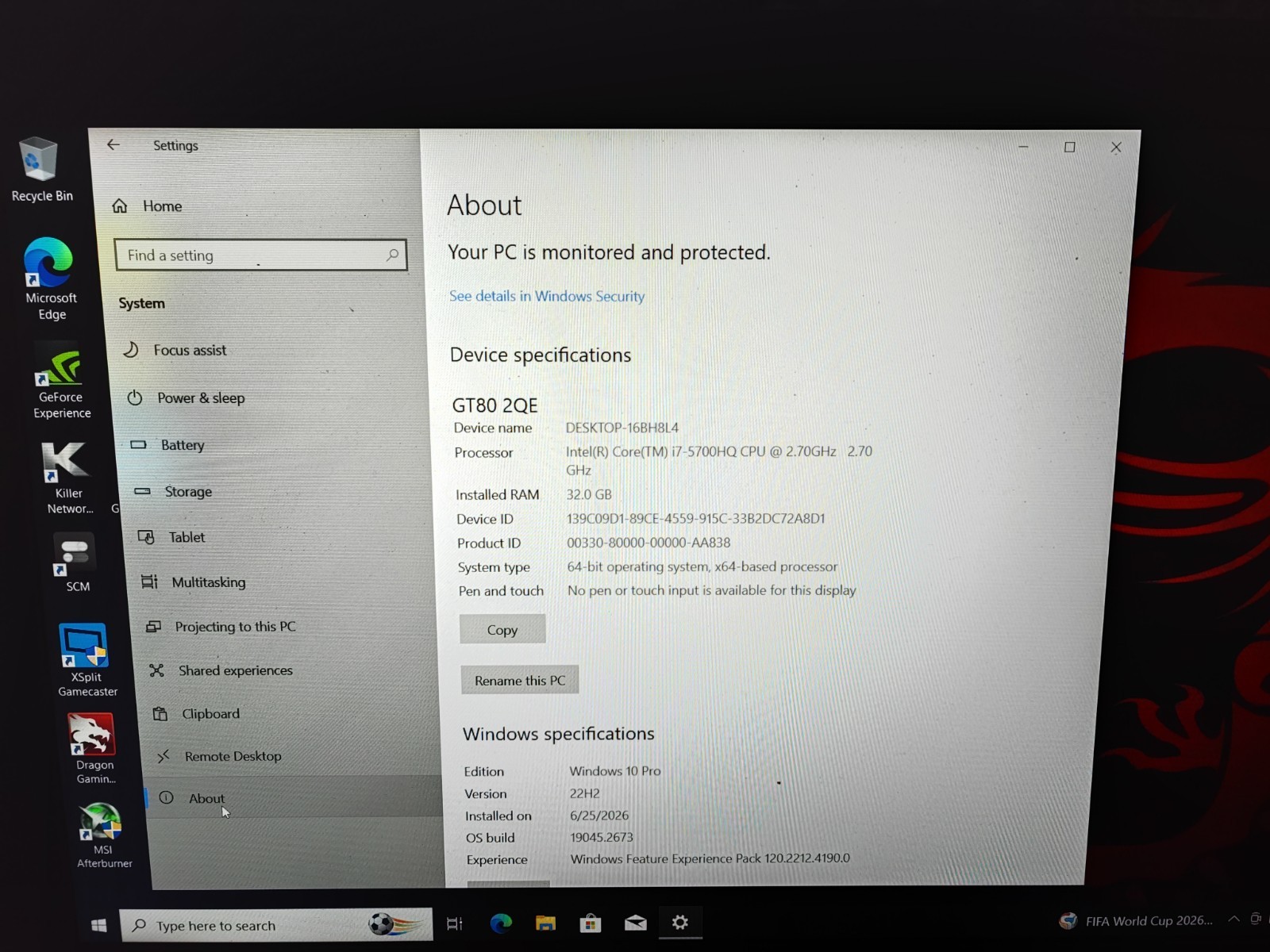 MSI GT80 2QE Titan Gaming Laptop | Dual GTX 980M | Cherry MX Mechanical Keyboard