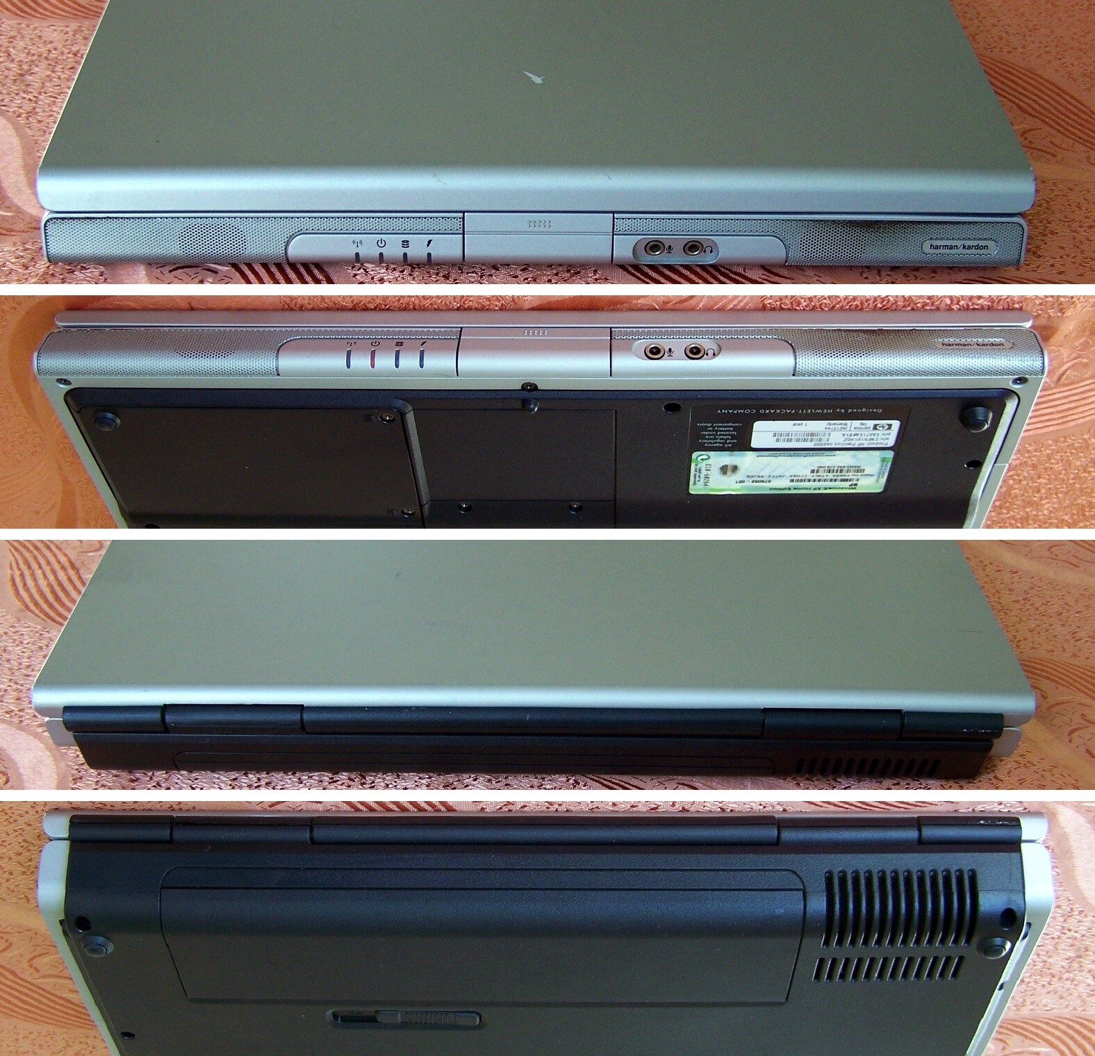 HP ZE-2000 Laptop 15″ Intel Celeron M 1.5GHZ 512GB ram 40GB HD -ze2101 4125 5730