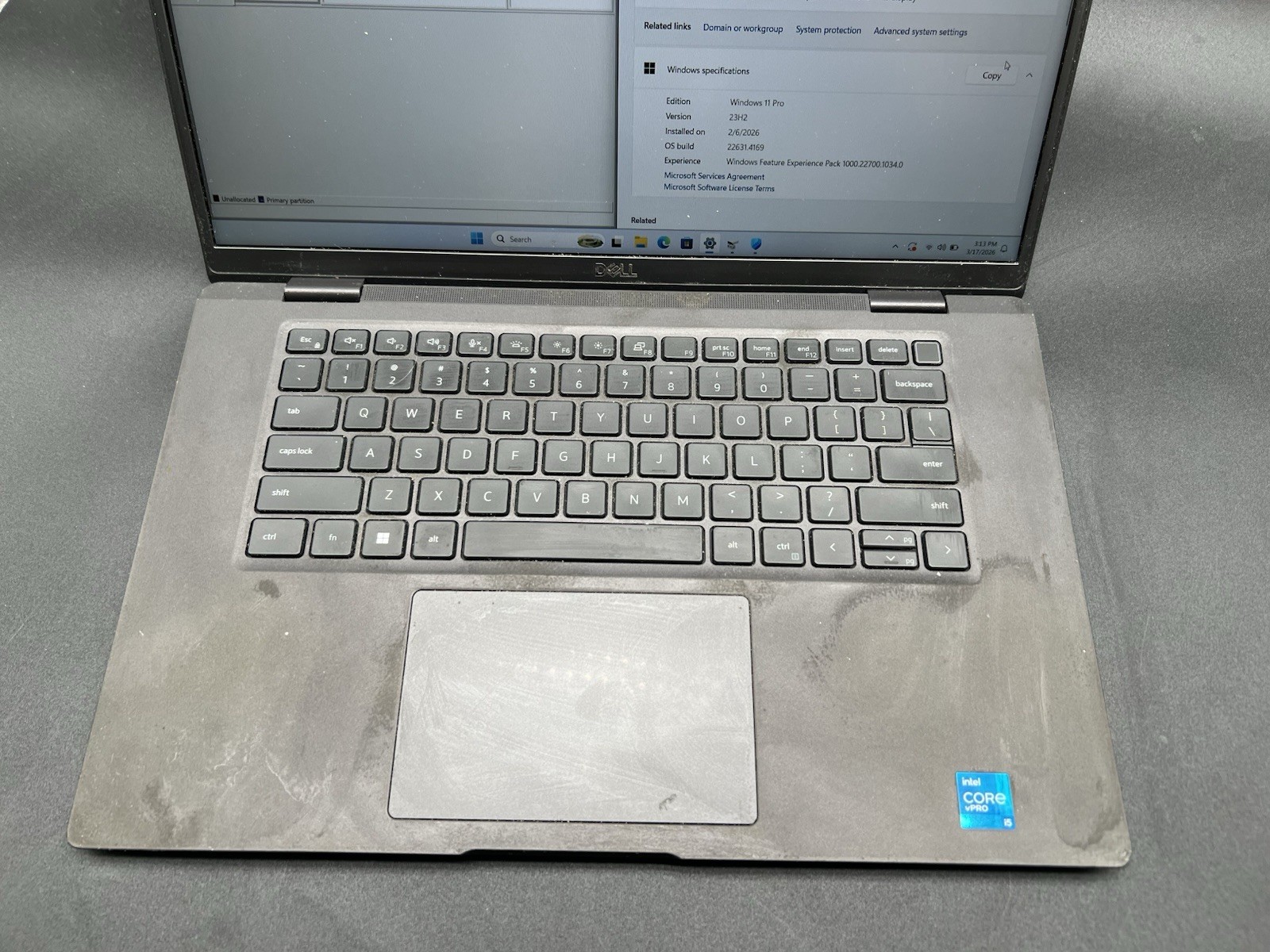 Dell Latitude 7520 15.6″ Intel i5-1145G7 2.6GHz 16GB RAM 256GB NVMe NVMe Win11P