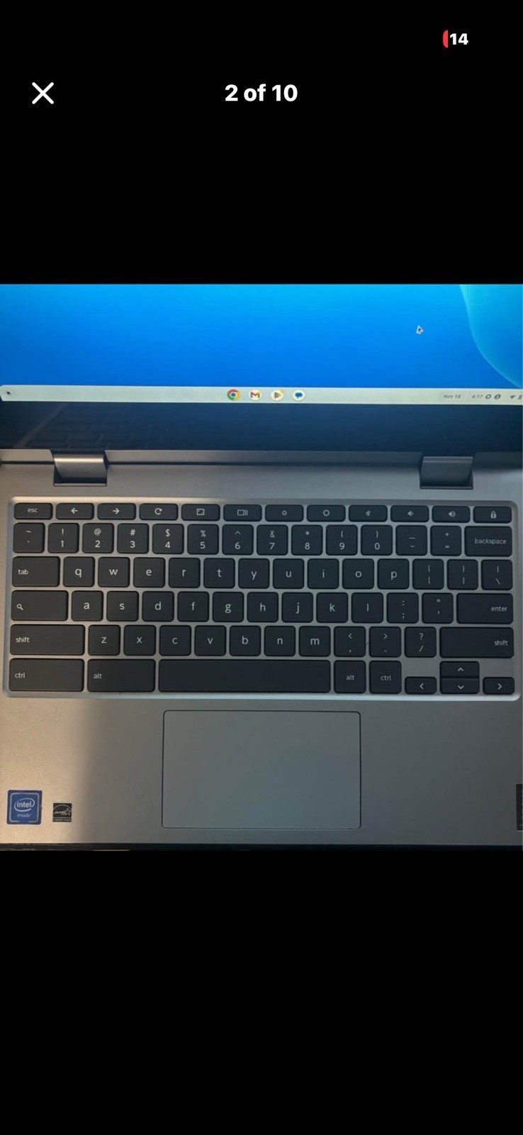 Lenovo Chromebook C340 11.6 inch (32GB, Intel Celeron N., 1.10GHz, 4GB)