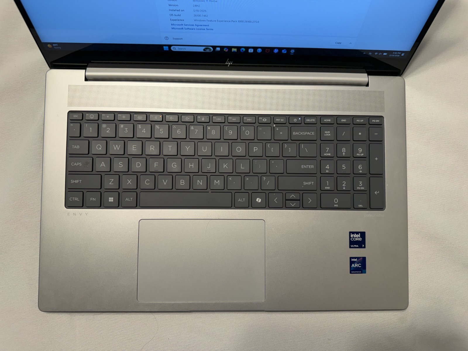 HP Envy Laptop 17-da0047nr (17.3″ Intel Core™ Ultra 7, 16GB RAM, 512GB SSD)