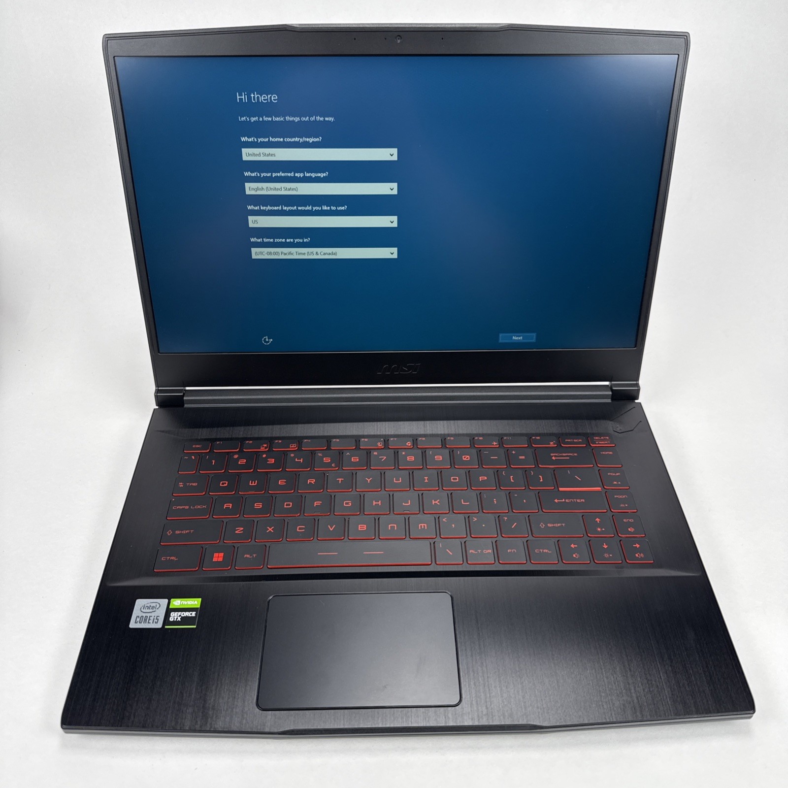 MSI Thin GF75 10SCXR 17.3″ i5-10300H 8GB RAM 512GB SSD GeForce GTX 1650 Ti