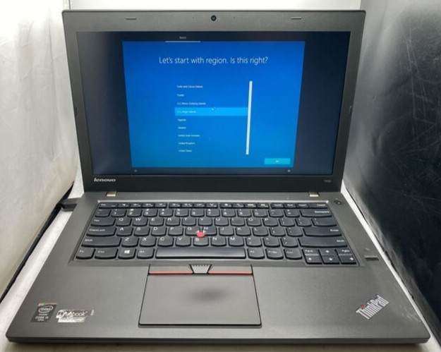 Lenovo ThinkPad T450 14″ Laptop Intel Core i5-5300U 2.30GHz 8GB 256GB SSD