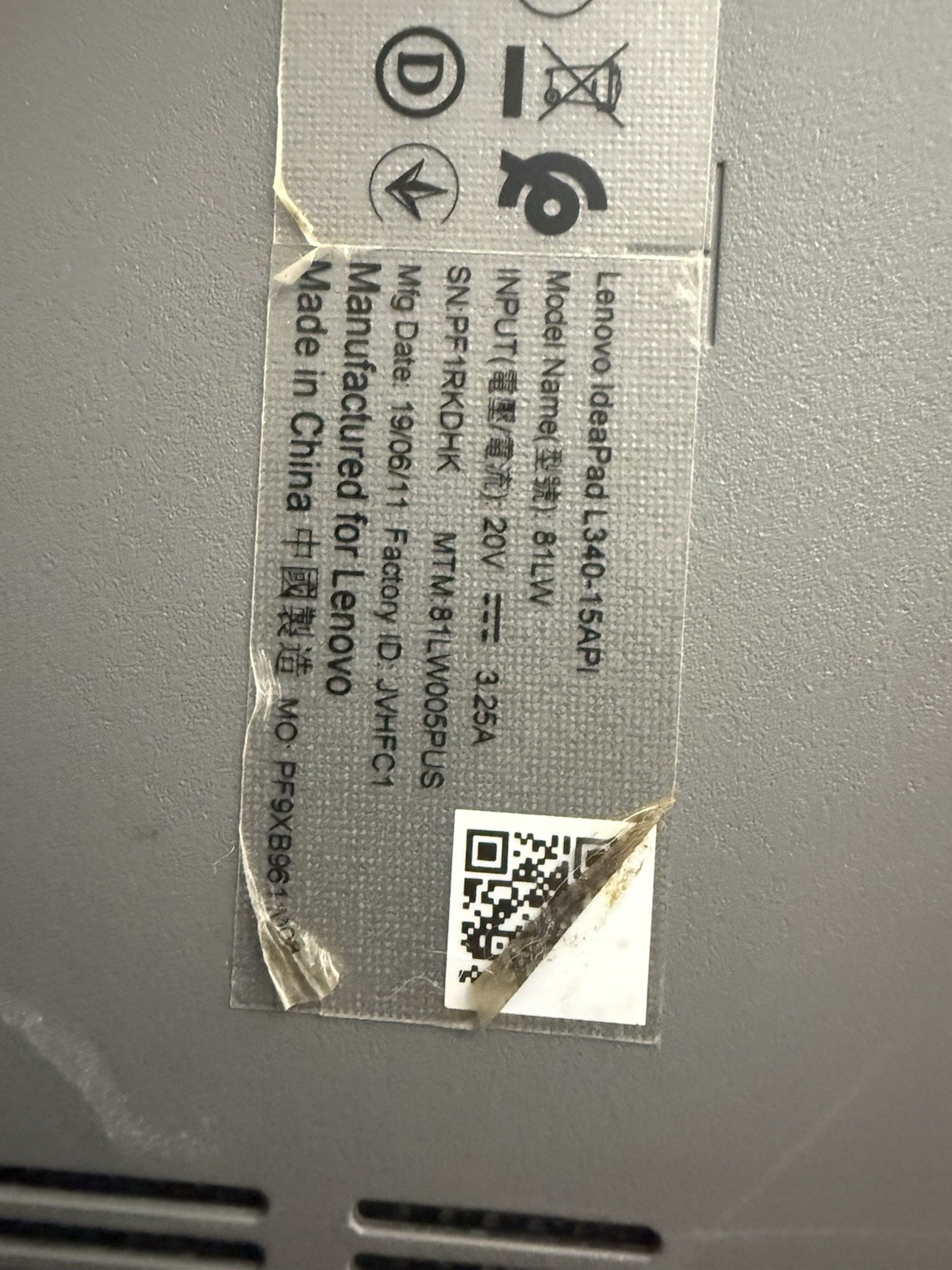 Lenovo IdeaPad L340-15API Laptop 15.6″ AMD Ryzen 3
