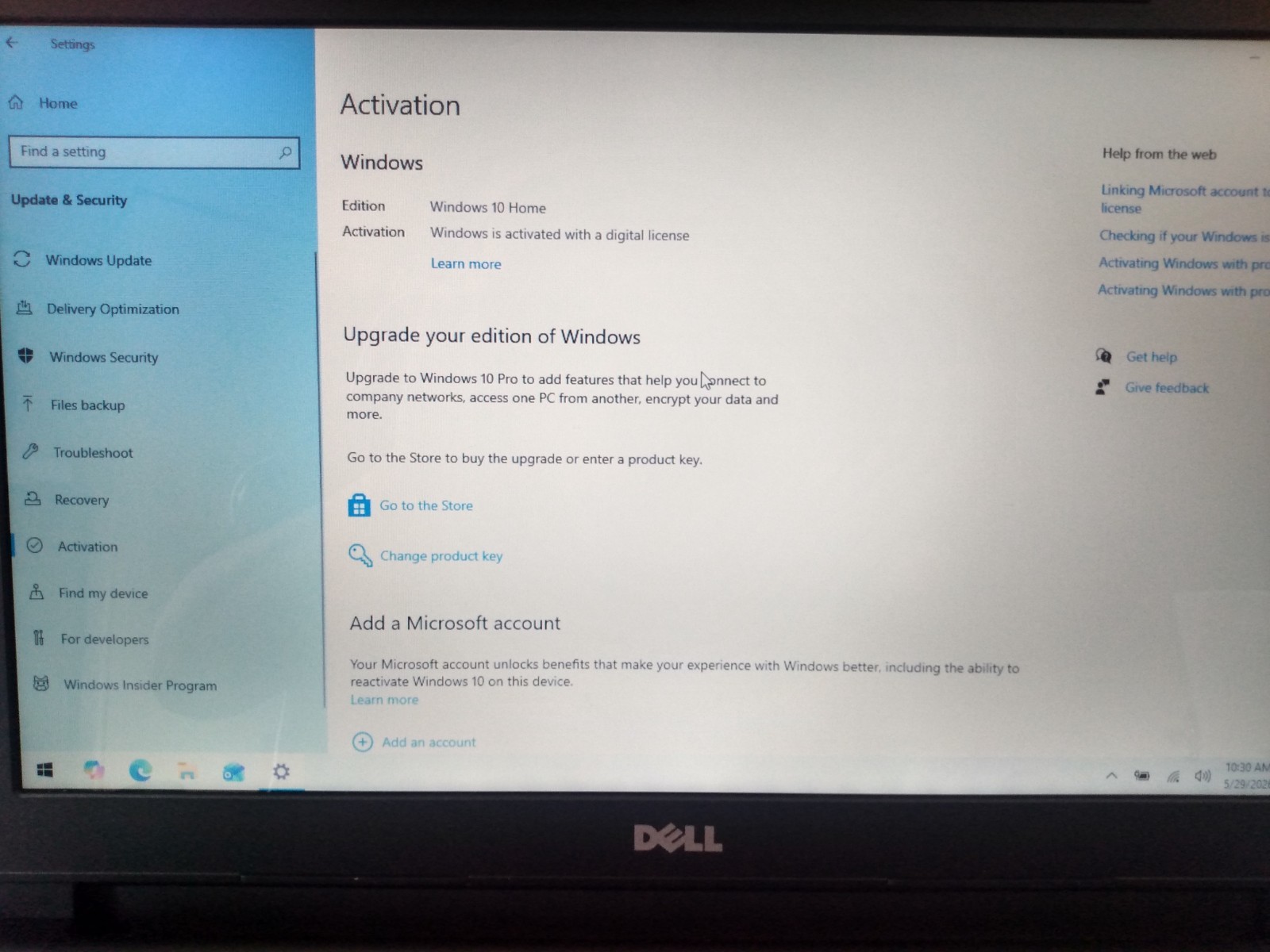 Dell inspiron 15-3567 windows 10 laptop