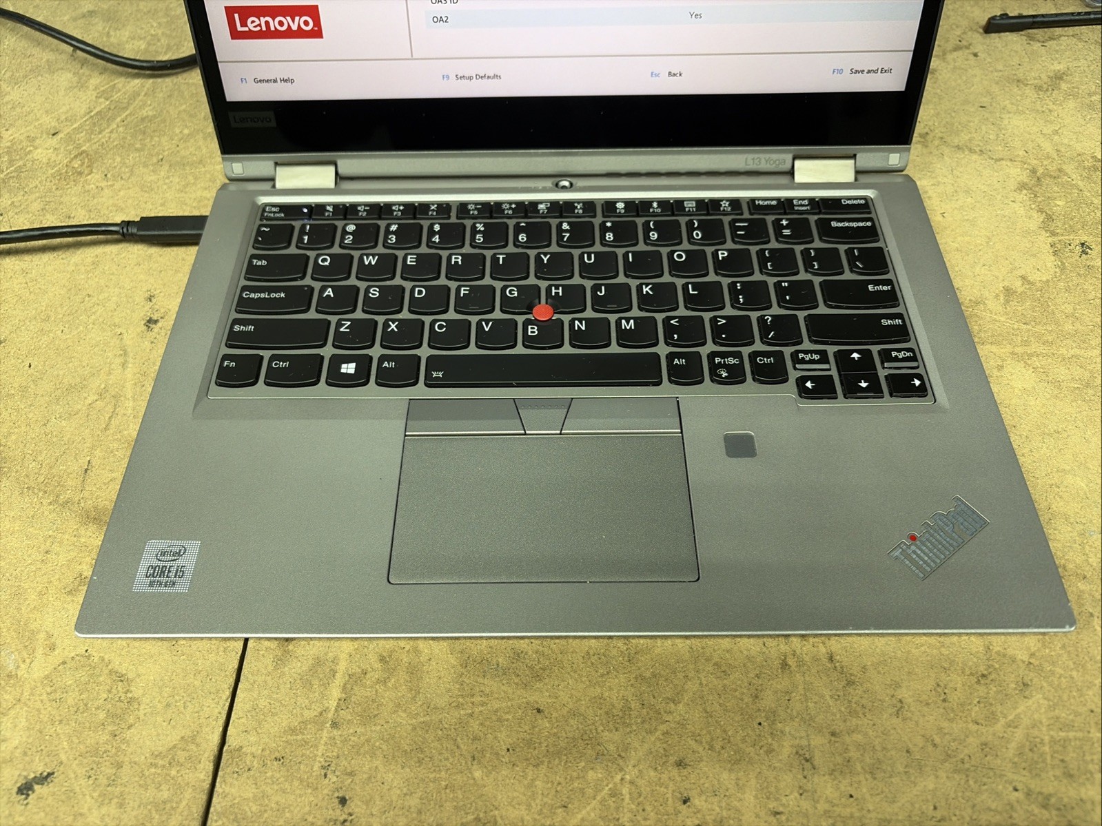 Lenovo ThinkPad L13 Yoga 2in1 13.3″ FHD Touch i5-10210u 8GB RAM 256GB SSD NO OS