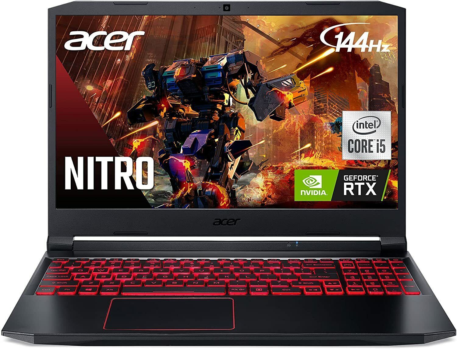 Acer Nitro 5 15.6″ 144Hz (Intel Core i5-10300H, 8GB RAM, 256GB SSD)