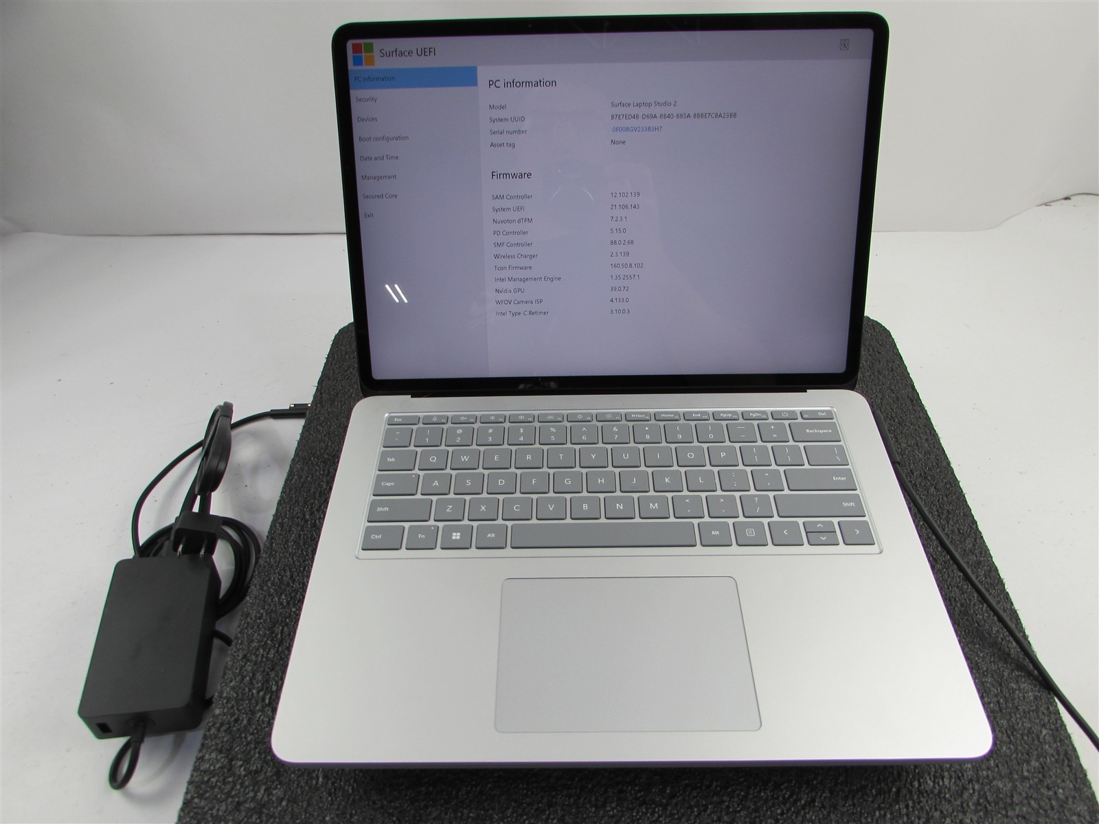 MICROSOFT SURFACE LAPTOP STUDIO 2 2029 I7-13800H 1TB 32GB RTX 2000 ADA WIN 11