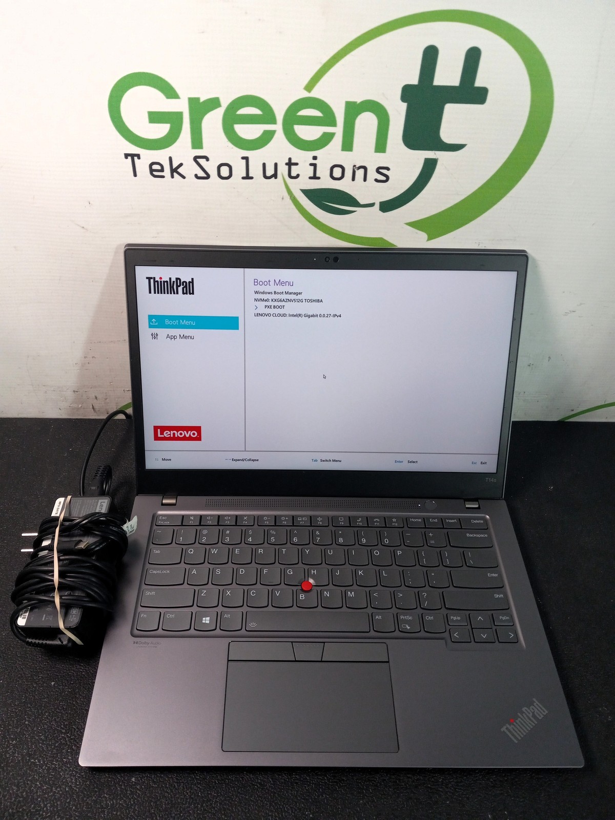 Lenovo ThinkPad T14s Gen 2i 14″ i7-1165G7 16GB 512GB 4K Laptop w Adapter Win11