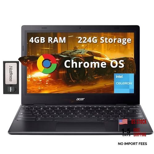 Chromebook 311 11.6″ HD Laptop, Intel Celeron N4500, Intel UHD Graphics, 4GB