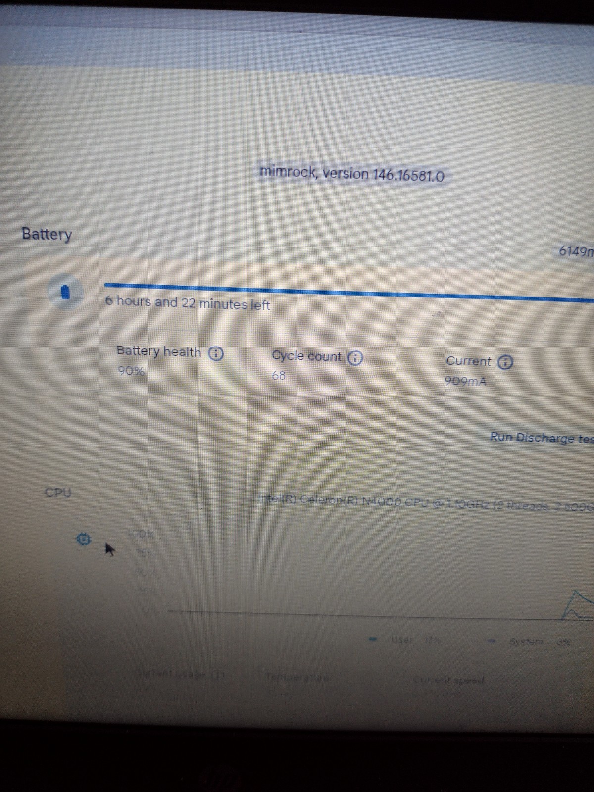HP Chromebook 11 G7 EE 11.6″ HD N4000 4GB 16GB. works good NICE CLEAN UP TO DATE