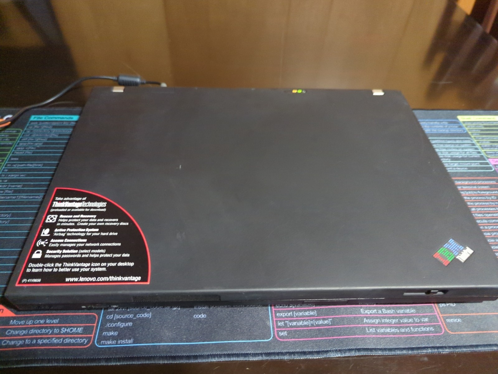 IBM ThinkPad T60 Vintage Laptop Core Duo 1.66GHz 240 GB SSD 3GB RAM Windows XP