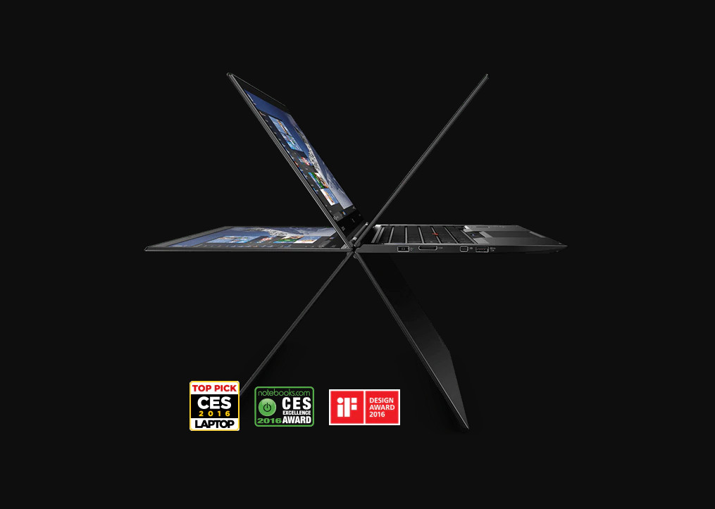 ThinkPad X1 Yoga i5-6300U 8GB RAM 512GB SSD, 14″ WQHD 2560×1440 Touch LCD Win10