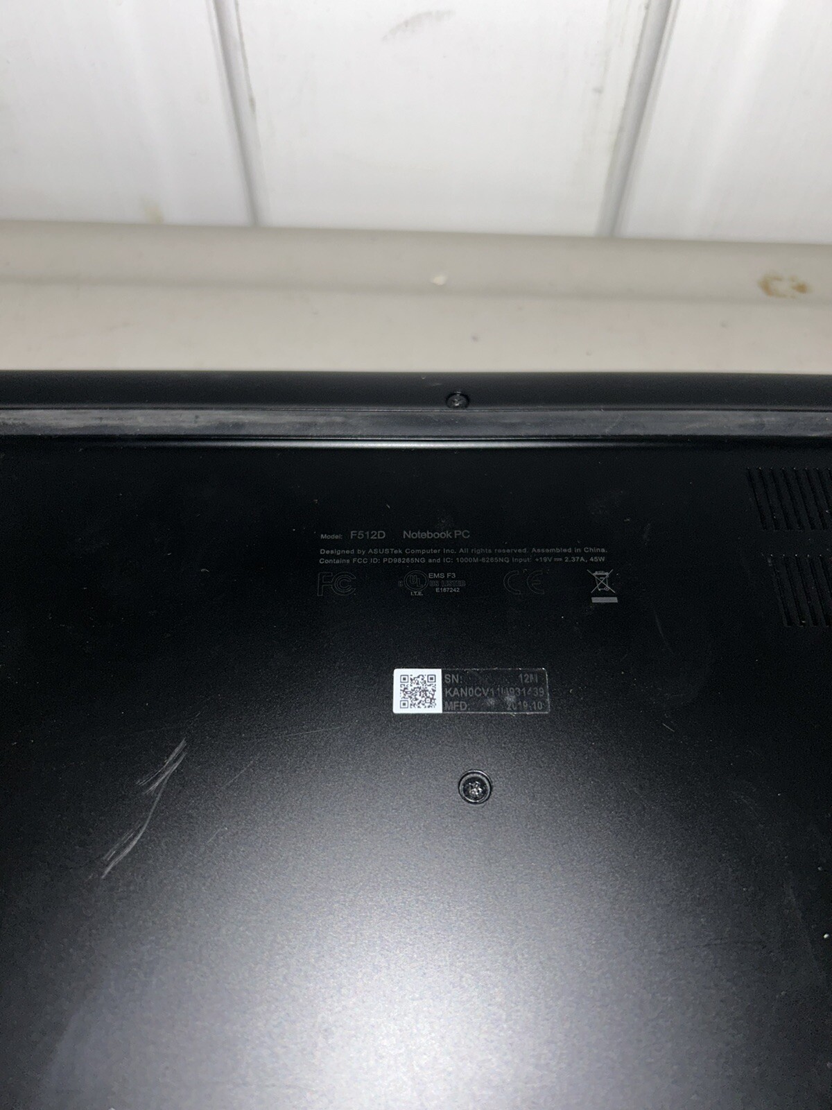 ASUS F512D Notebook PC, AsusTek F512D, VivoBook 15, Asus, F512D, READ PARTS