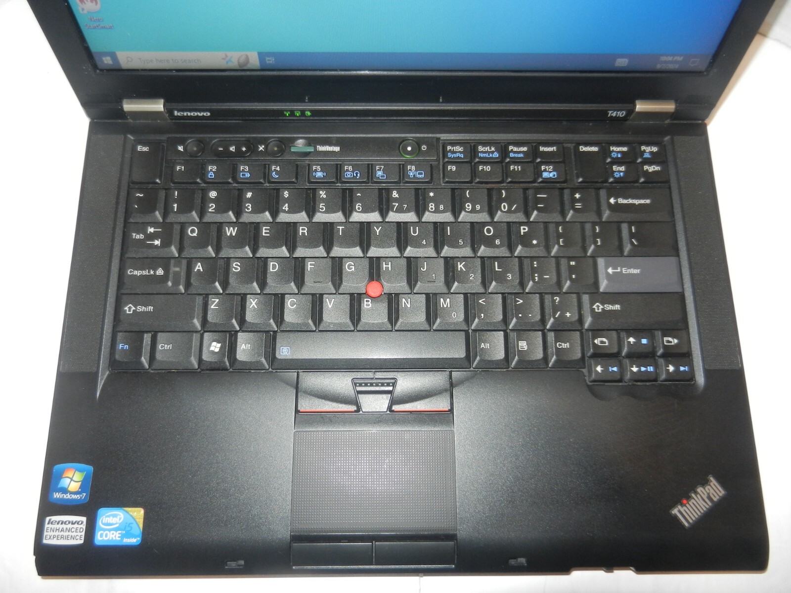 LENOVO THINKPAD T410 CORE i5-520M@2.4GHz 6GB RAM 500GB HDD WINDOWS 10