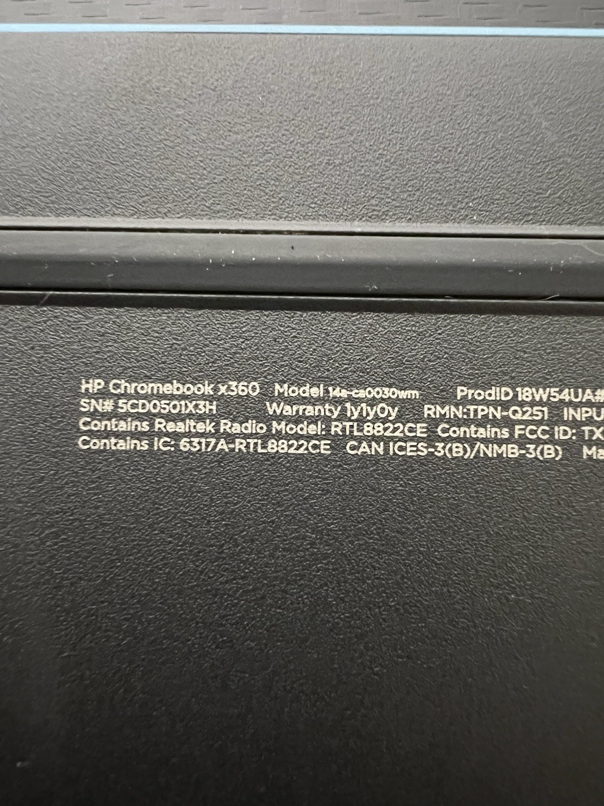 HP 14a-ca0030wm 14″ HD Touchscreen Celeron N4020 1.1GHz Intel UHD Graphics 600