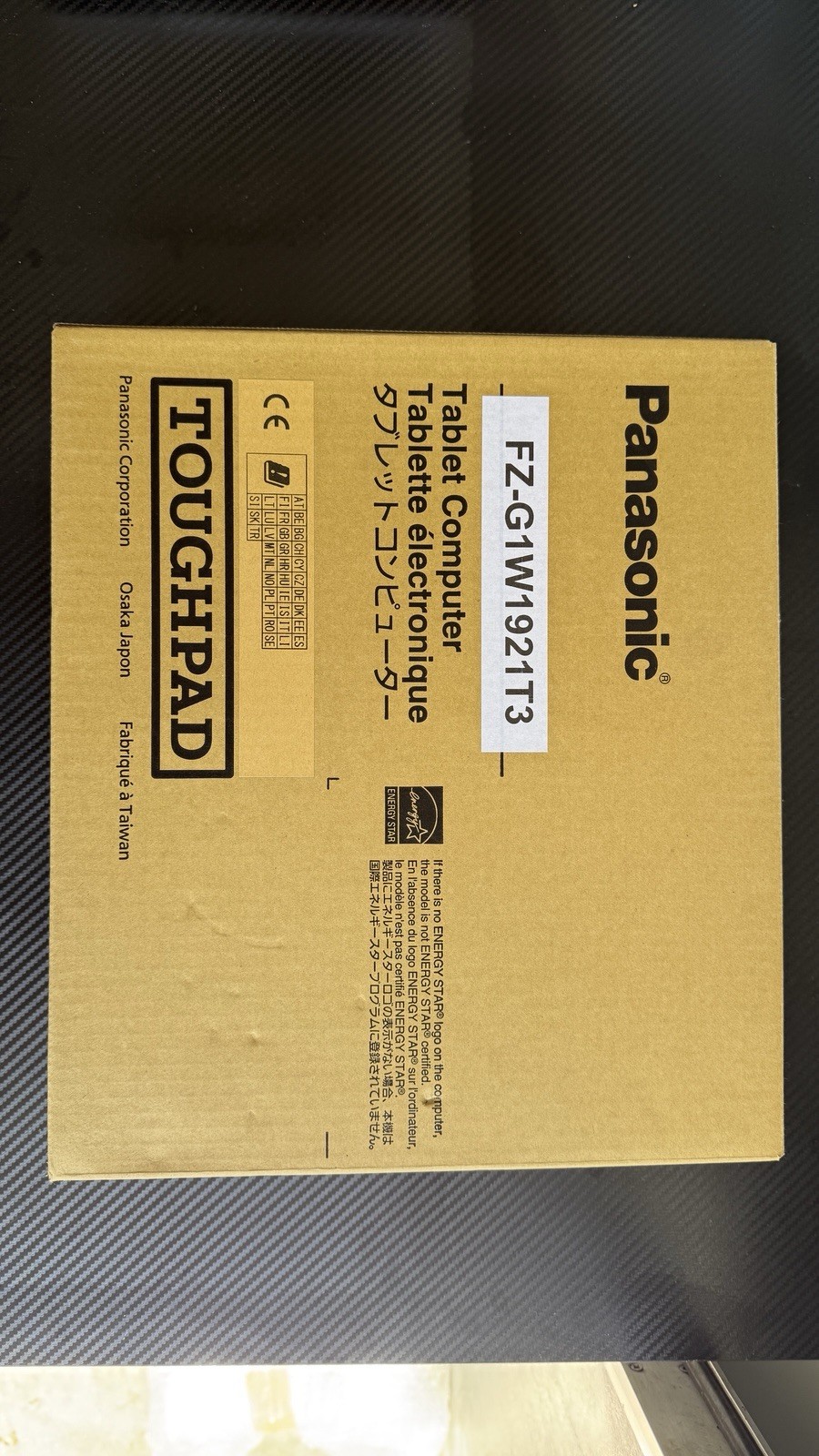 PANASONIC TOUGHPAD FZ-G1 MK5 7th 8GB Diagnostic Tablet Win 11 Barcode Reader 256