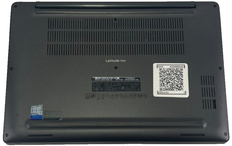 Dell Latitude 7400 14″ Laptop i7 8th Gen 256GB SSD 16GB RAM Win 11 (AMX)