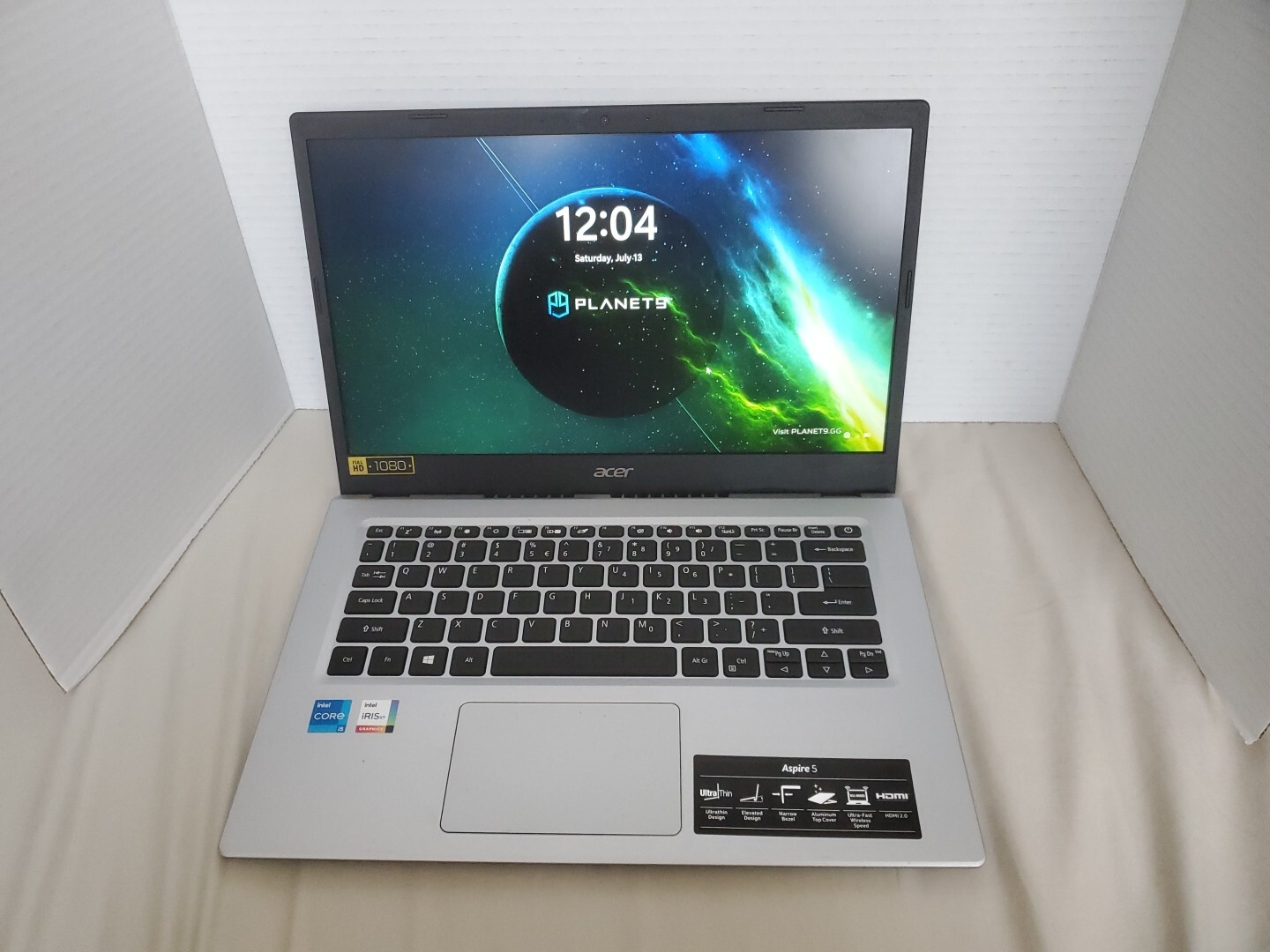 Acer Laptop A515-54 Intel Core i5-1135G7 11Gen ,256GB SSD, 8GB RAM Full HD,Win11