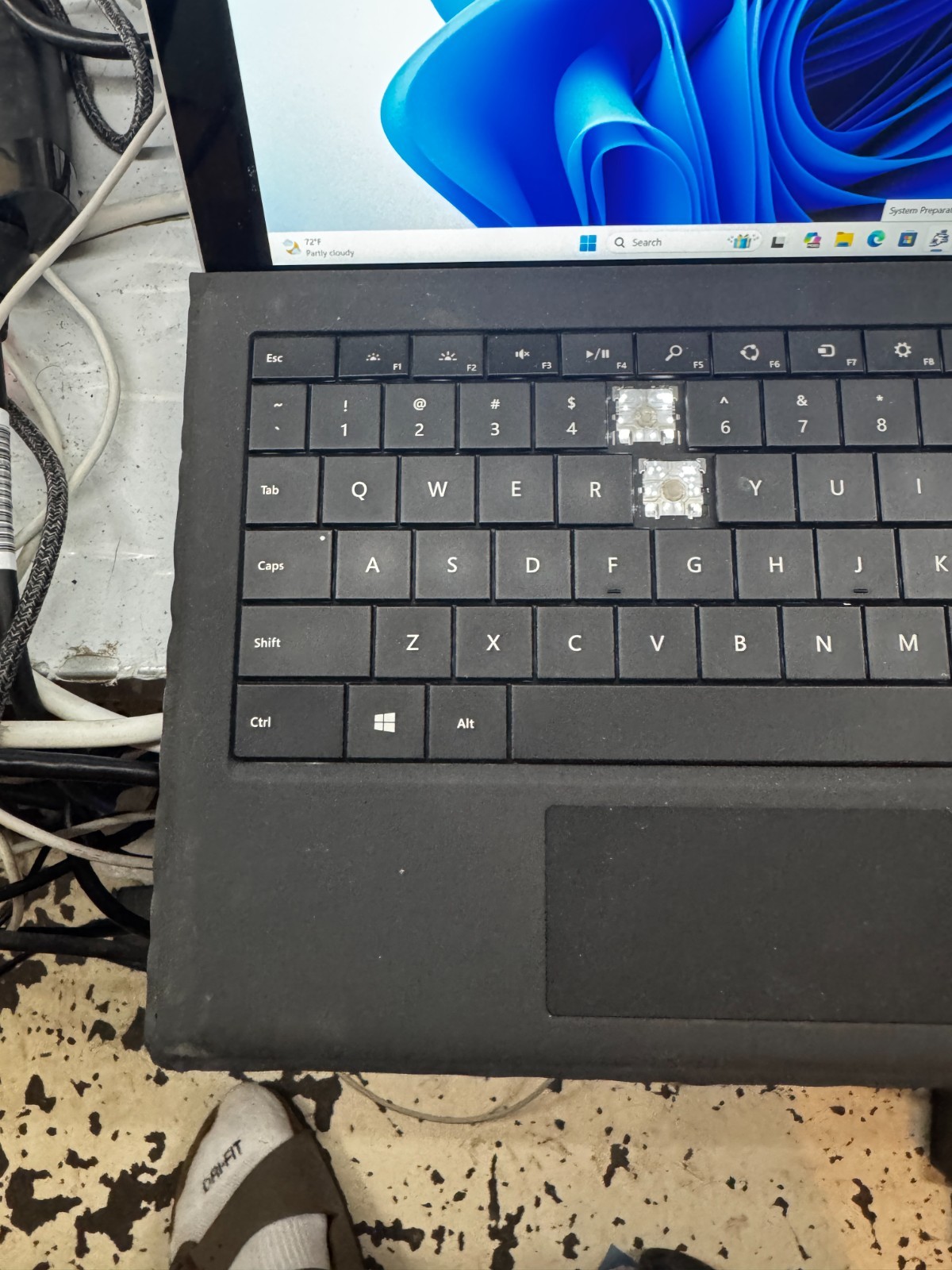 Microsoft Surface Pro 3 Core I5-4300U 4GB RAM 128GB SSD Laptop *READ #6453