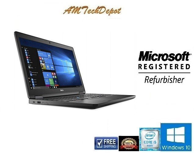 Dell Latitude 5580 Core i5-6300U 2.8GHz 16GB 256 SSD Win11 Pro 64-BIT