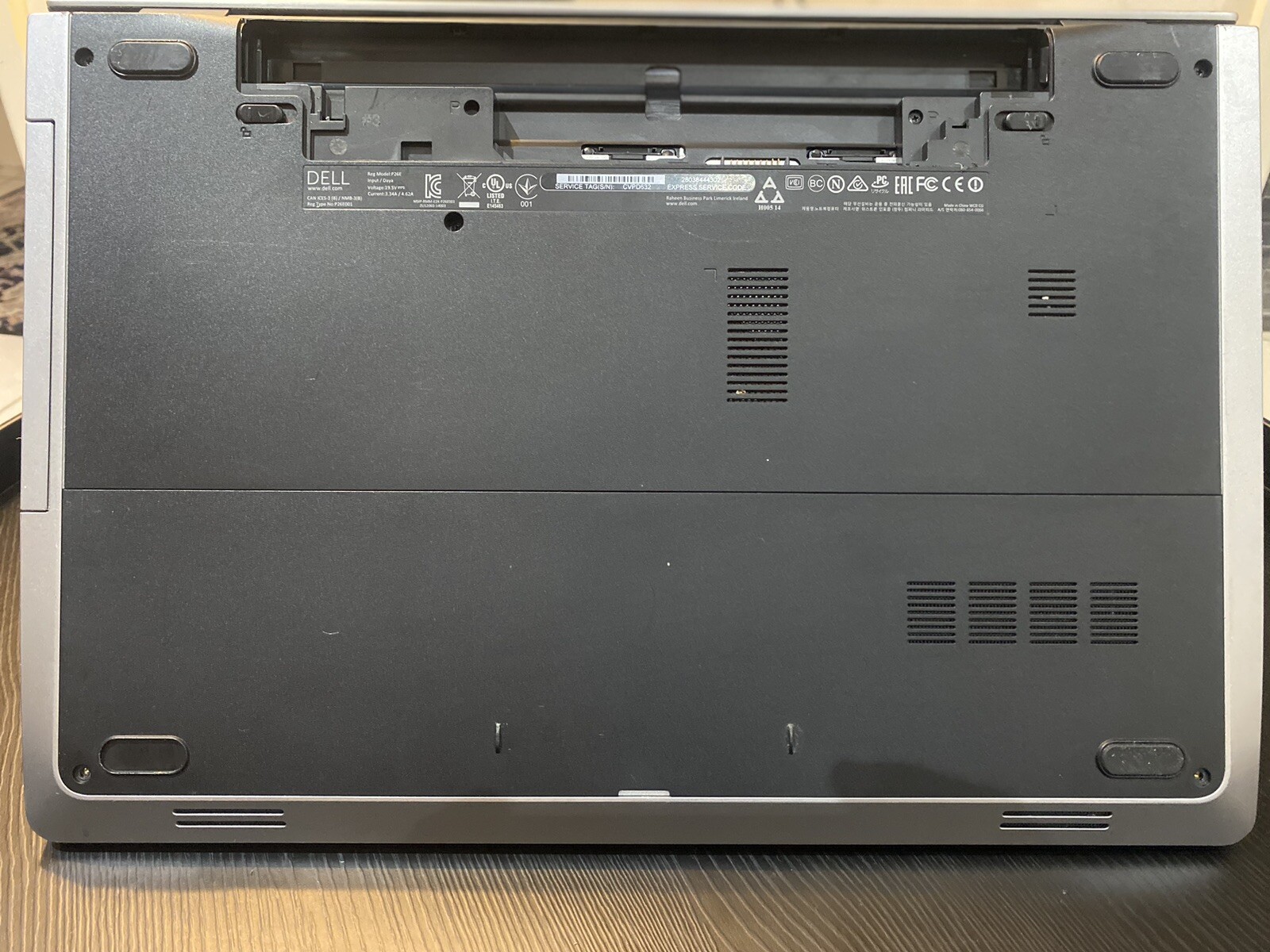 Dell Inspiron 5000 Model5748 Intel i7-4510U 2GHZ CPU 8GBRAM 750 GBHDD DVD/RW