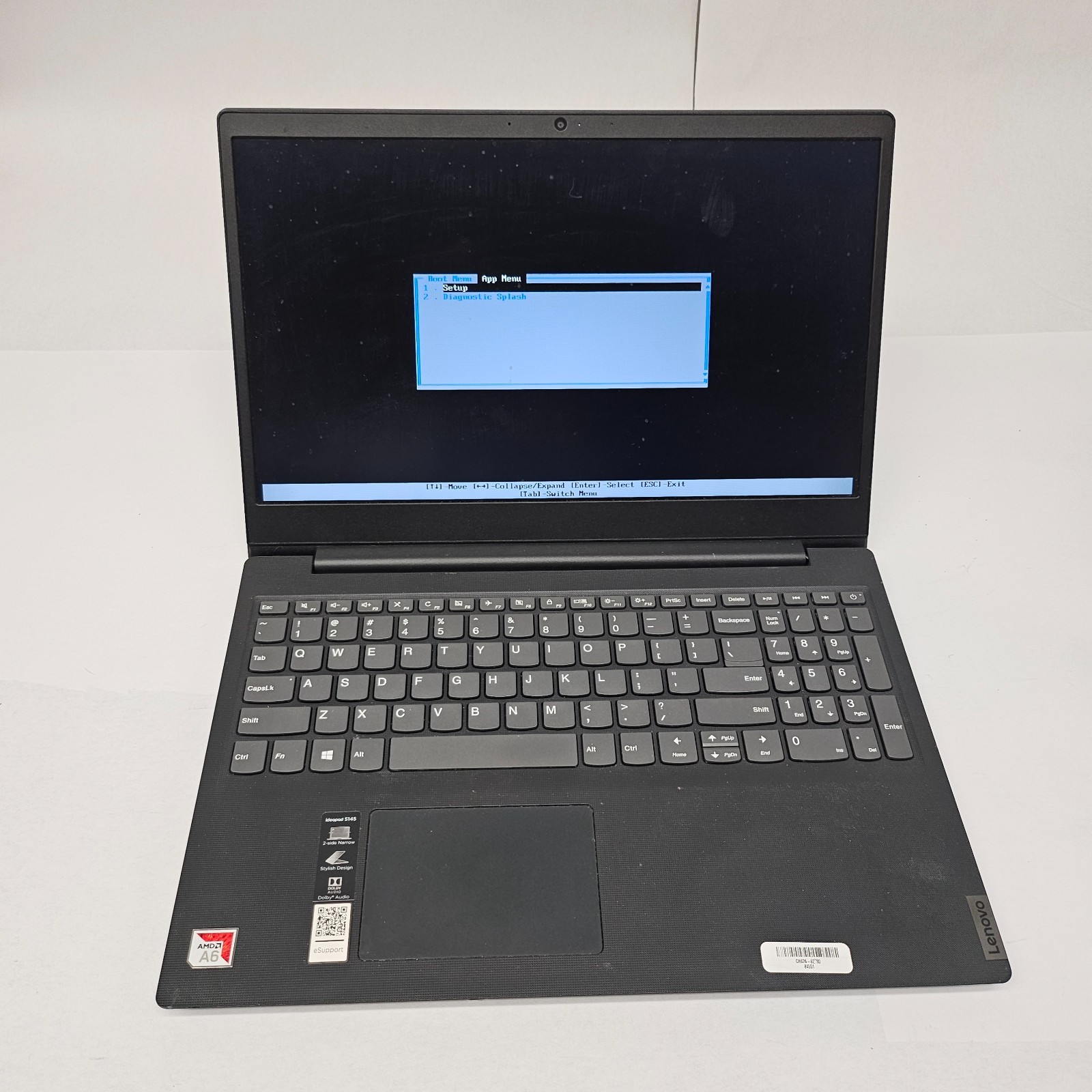 Lenovo IdeaPad S145-15AST 15.6″ AMD A6-9225 4GB RAM No SSD