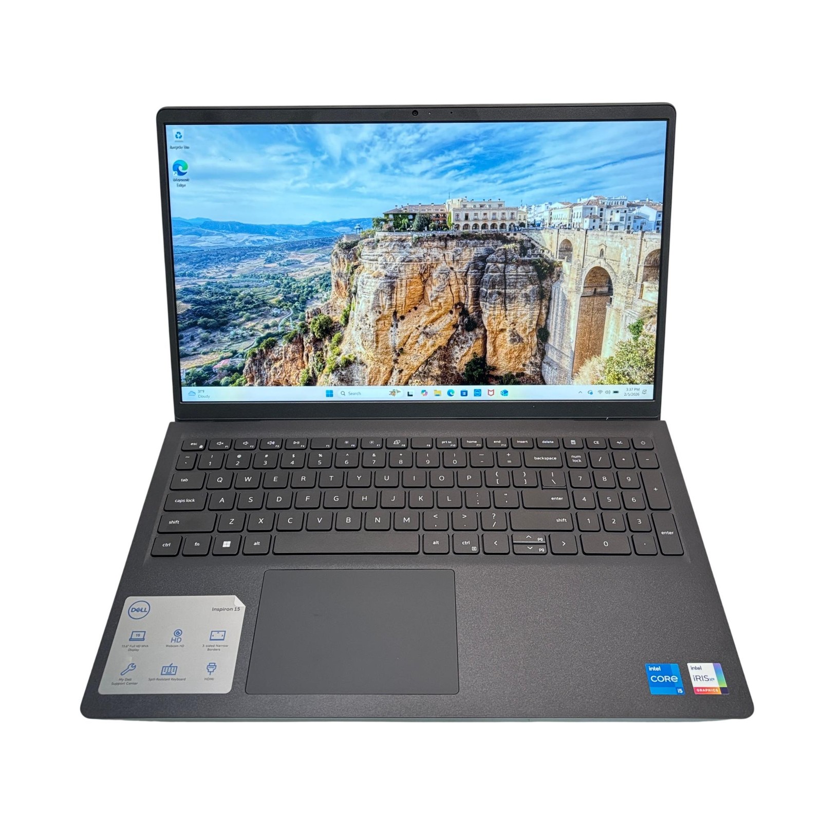 Dell Inspiron 15 3520 Win 11 Core i5-1235U 1.3GHz 16GB RAM 512GB SSD 15.6″