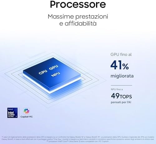 Samsung Galaxy Book6 16 Core Ultra 7 355 Notebook Copilot