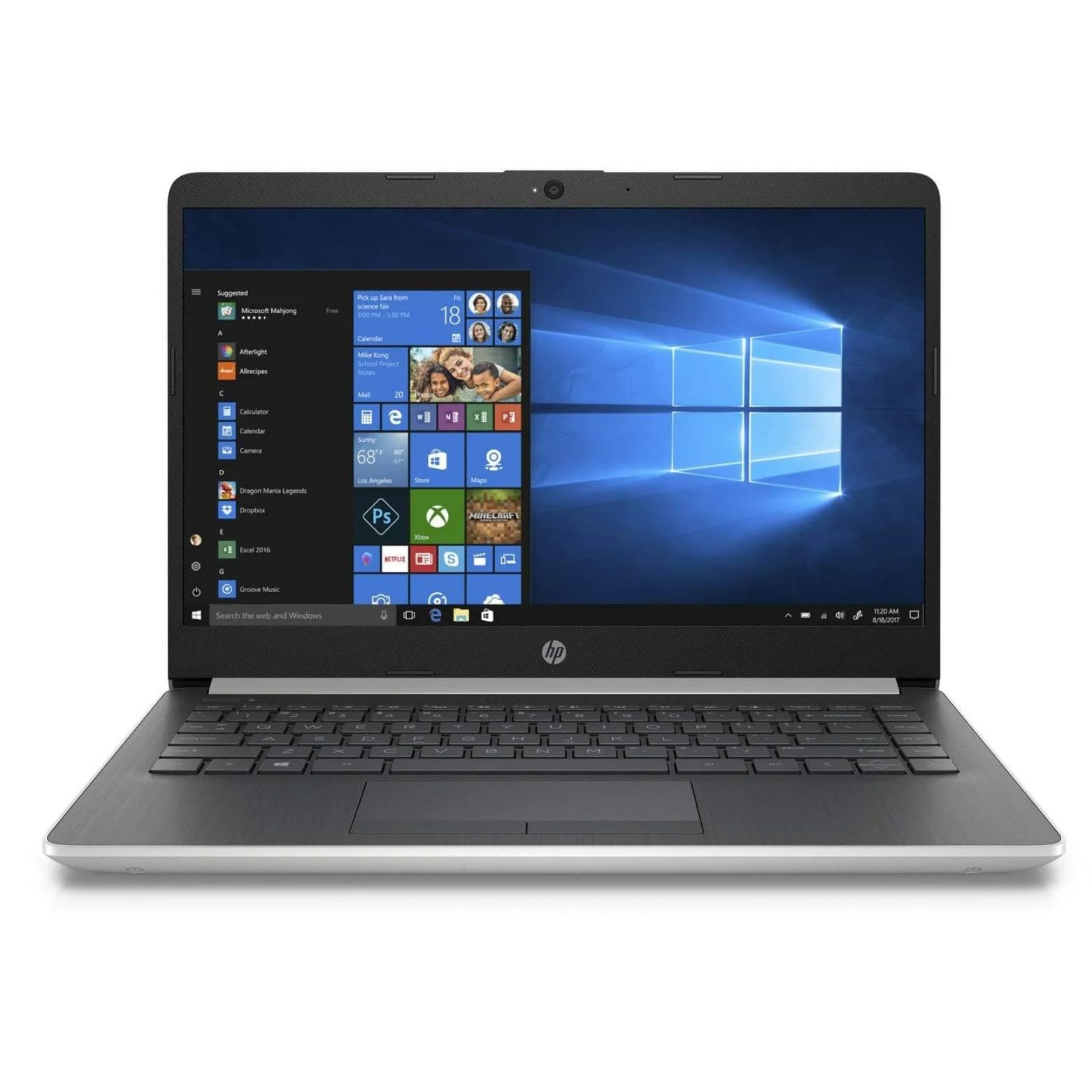 HP 14-dk0058ca 14″ AMD Ryzen 3 3200U 2.6 GHz 8GB DDR4 512GB SSD Vega 3 W11H