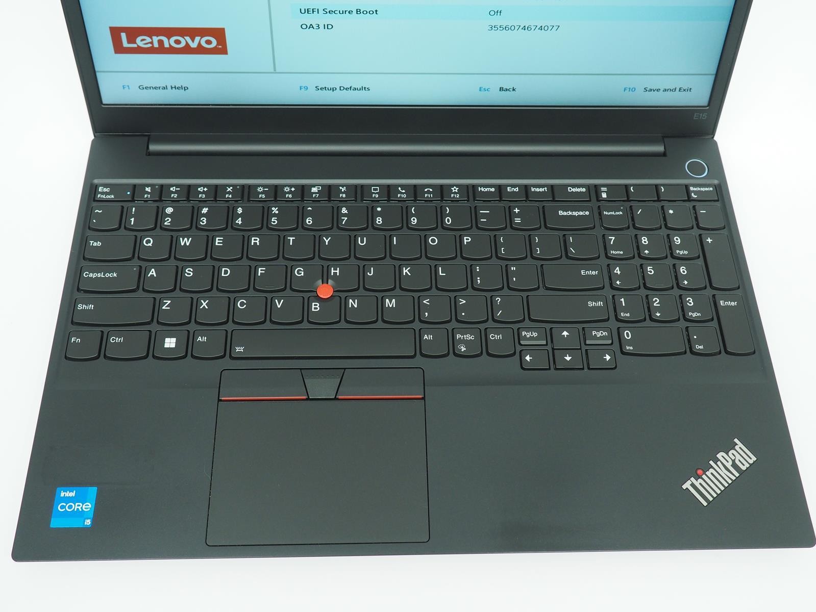 LENOVO THINKPAD E15 GEN 2 Intel Core i7-1165G7 2.80GHz 16GB RAM 512GB NVMe