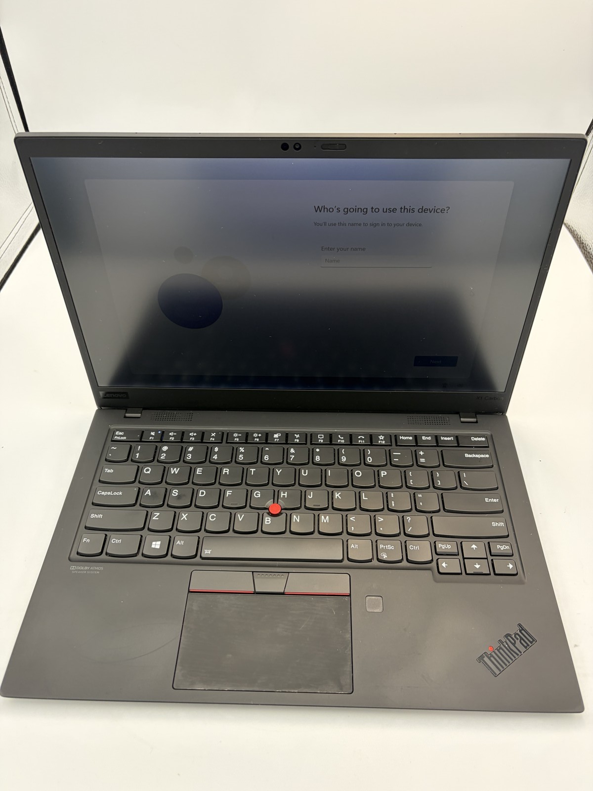 Lenovo ThinkPad X1 Carbon Gen 8 (2020) Intel(R) Core(TM) i5-10310U CPU @ 1.70GHz