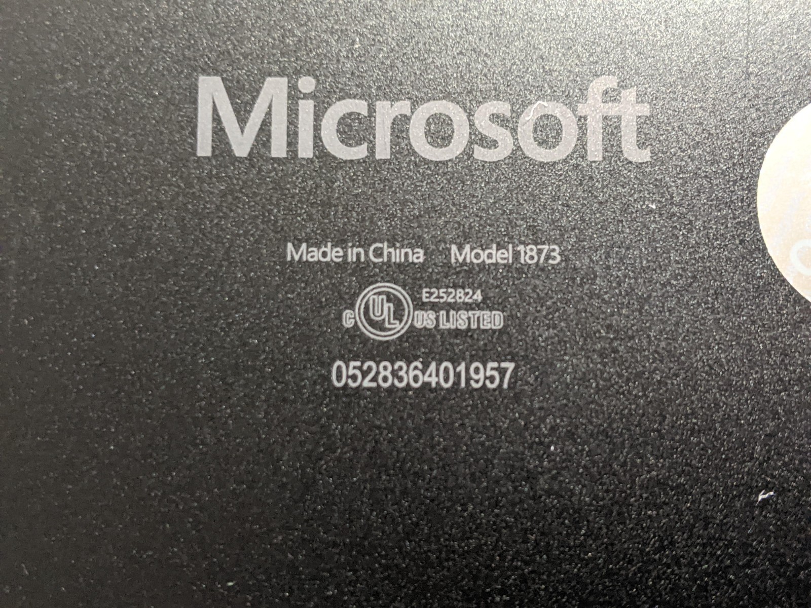 MS Surface Laptop 3 1873 15″2496×1664 TOUCH Ryzen 5 3850U 2.1GHz 8GB 256GB AS-IS