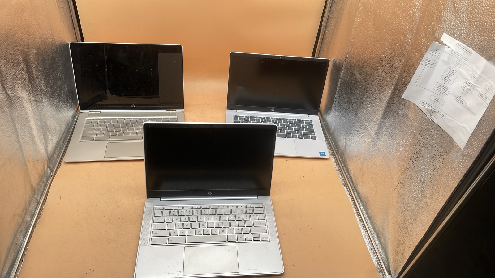 HP Chromebook 14-da0012dx 14a-na0020nr & 14a-nd0020nr Laptop No HDD Lot of 3