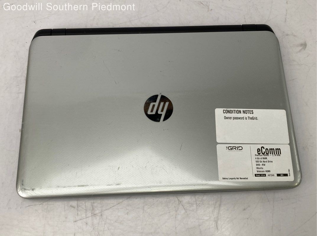 HP 15-f271wm Pentium N3540 2.16GHz 4Gb RAM 500Gb HDD – Tested