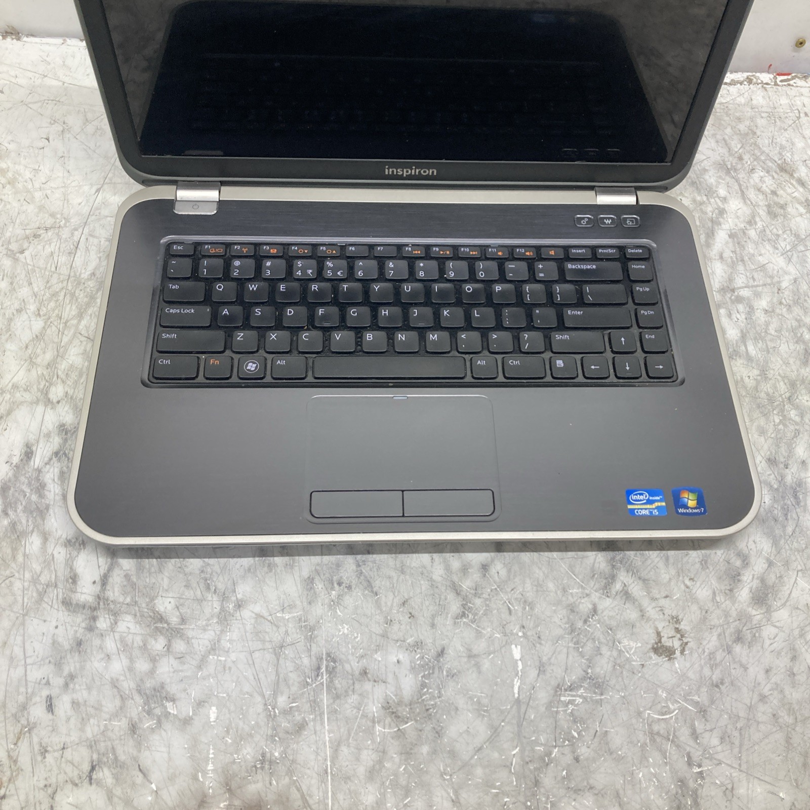 Dell Inspiron 5520 Intel Core i5- 3210M 2.50GHz 4GB RAM no HDD Boot to BIOS