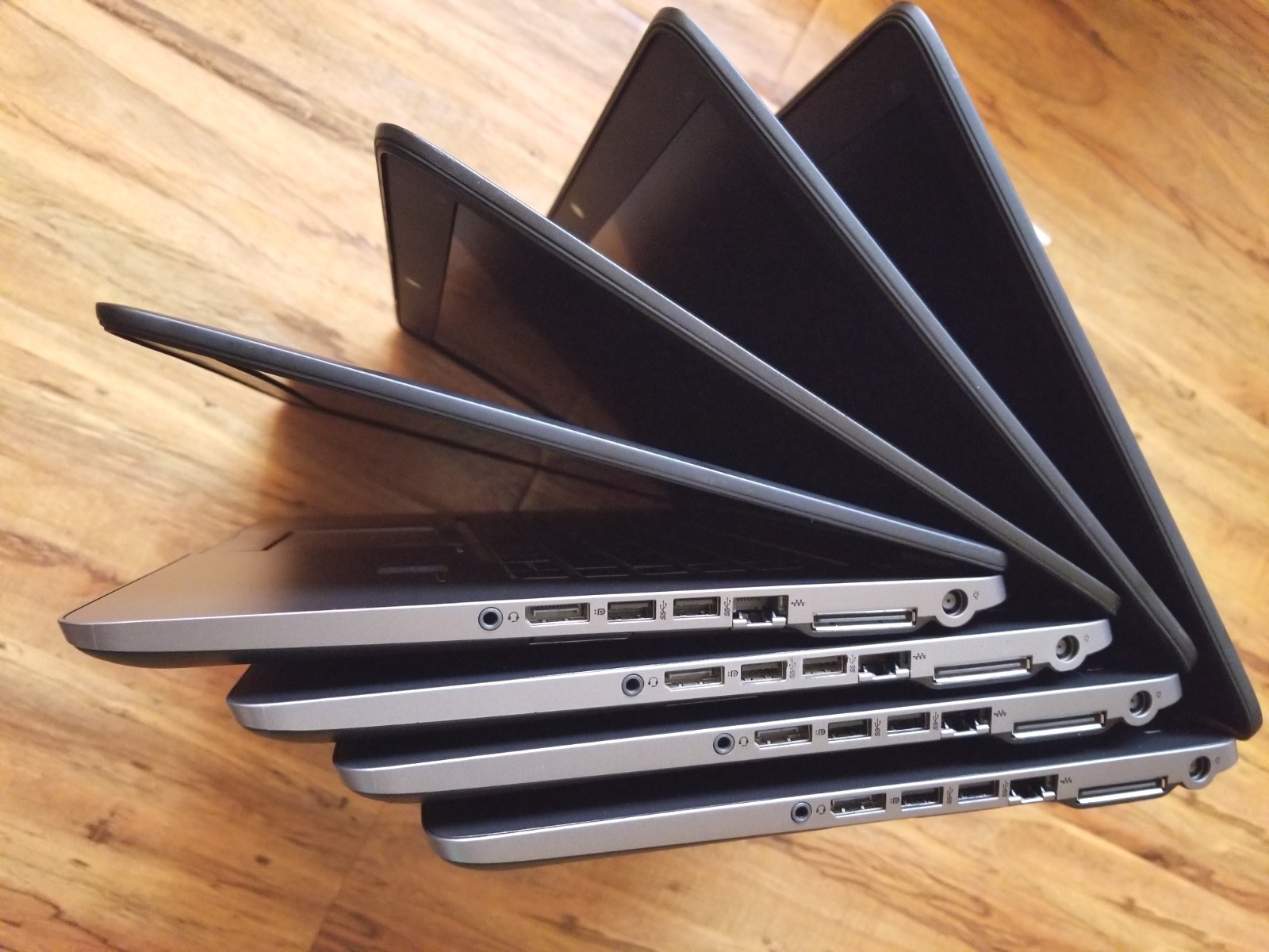 Lot 4 HP EliteBook 850 G2 i7-5600U 2.6 GHz 8GB RAM 128GB SSD Batt 15.6″ NO AC|OS