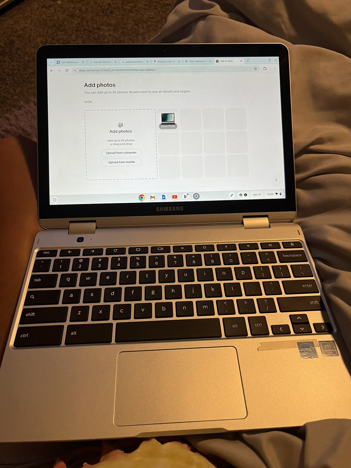 Samsung Plus V2 12.2″ (32GB eMMC, Intel Celeron, 1.50 GHz, 4 GB) Convertible…