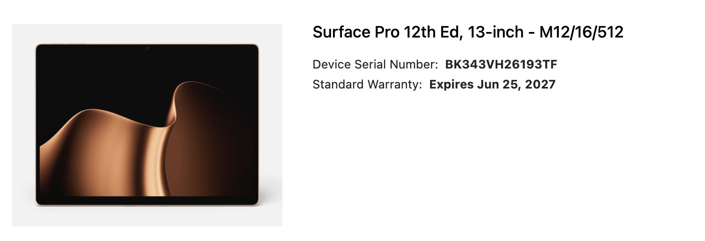 NEW SEALED Microsoft Surface Pro 13 12th Edition Snapdragon X2 Elite 16GB 512GB