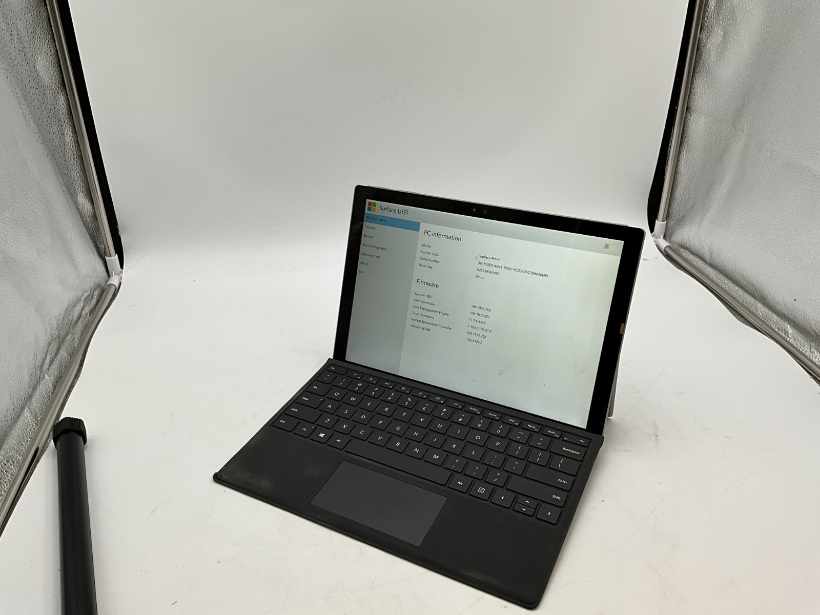 MICROSOFT Surface Pro 4 – 256GB i5 8GB CR3-00001 025934562453 -READ