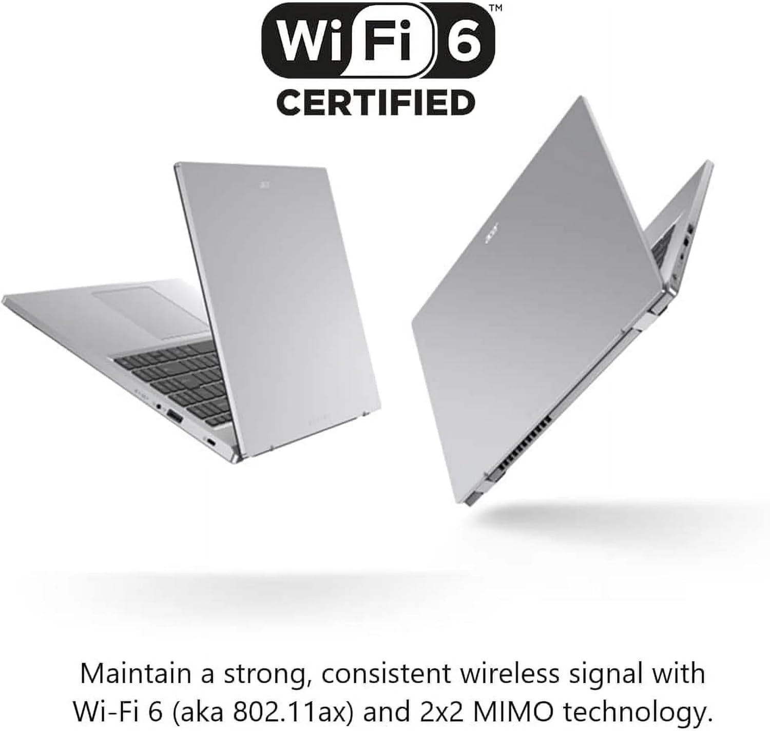Acer Aspire 3 15.6″ Touchscreen Laptop AMD Ryzen 5 7520U 16GB RAM 1TB SSD Silver