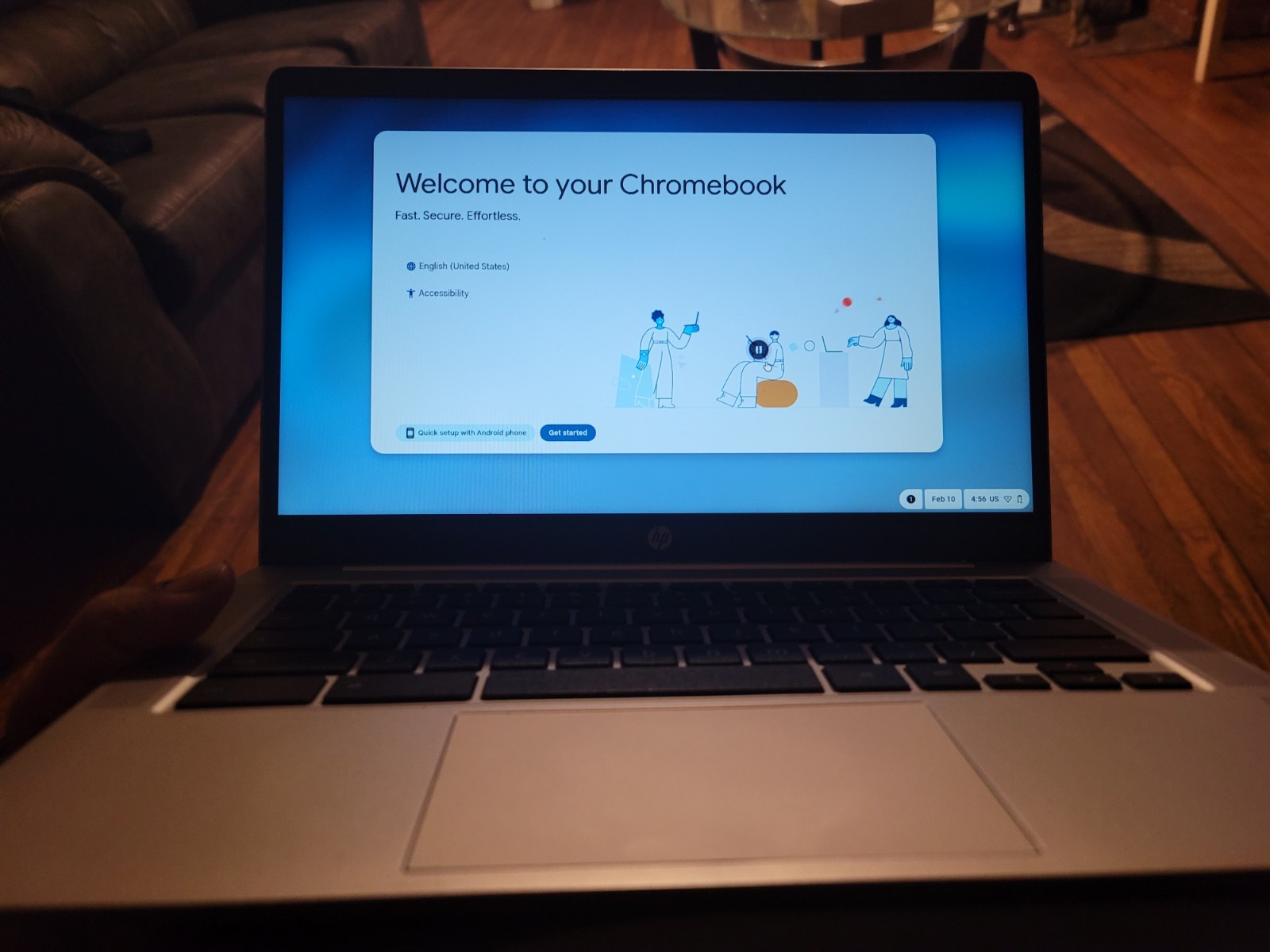 HP Chromebook 11A G8 11.6″ (32GB eMMC, AMD A4-9120C, 4GB) Laptop – Chalkboard…