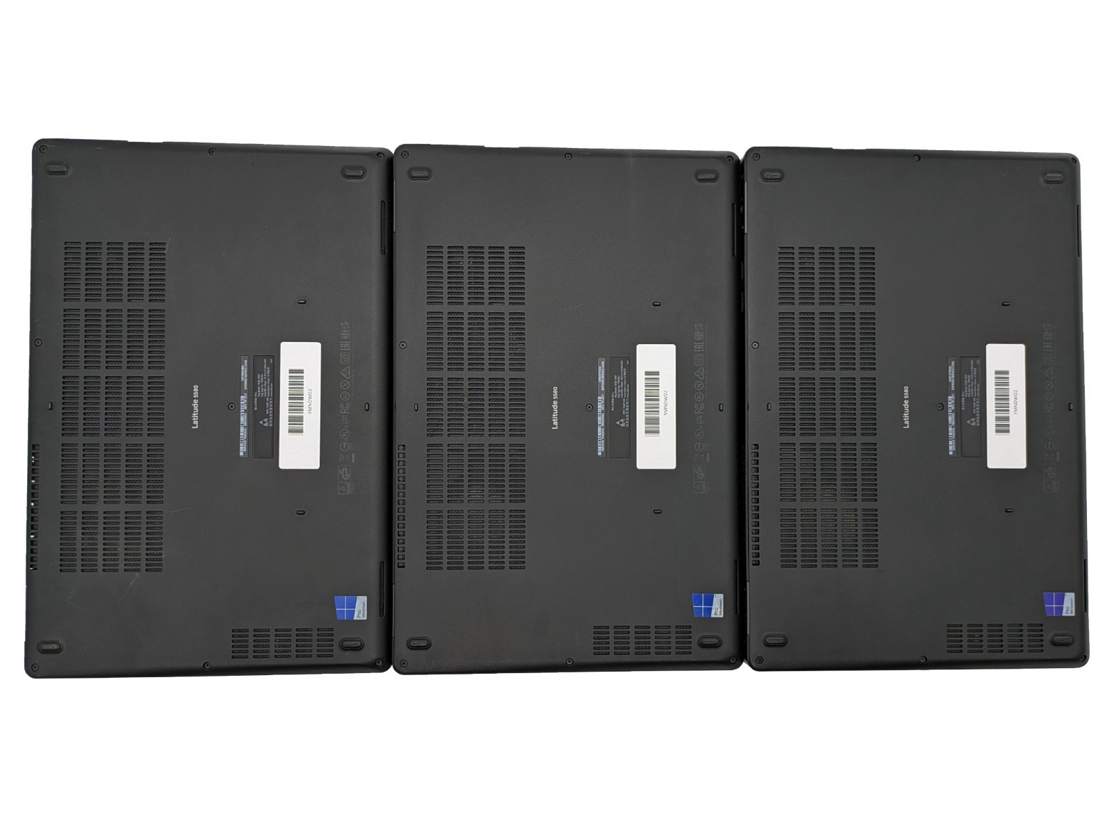 Lot of 3 Dell Latitude 5580 – Intel Core i5-6440HQ, 8GB RAM, no SSD/OS