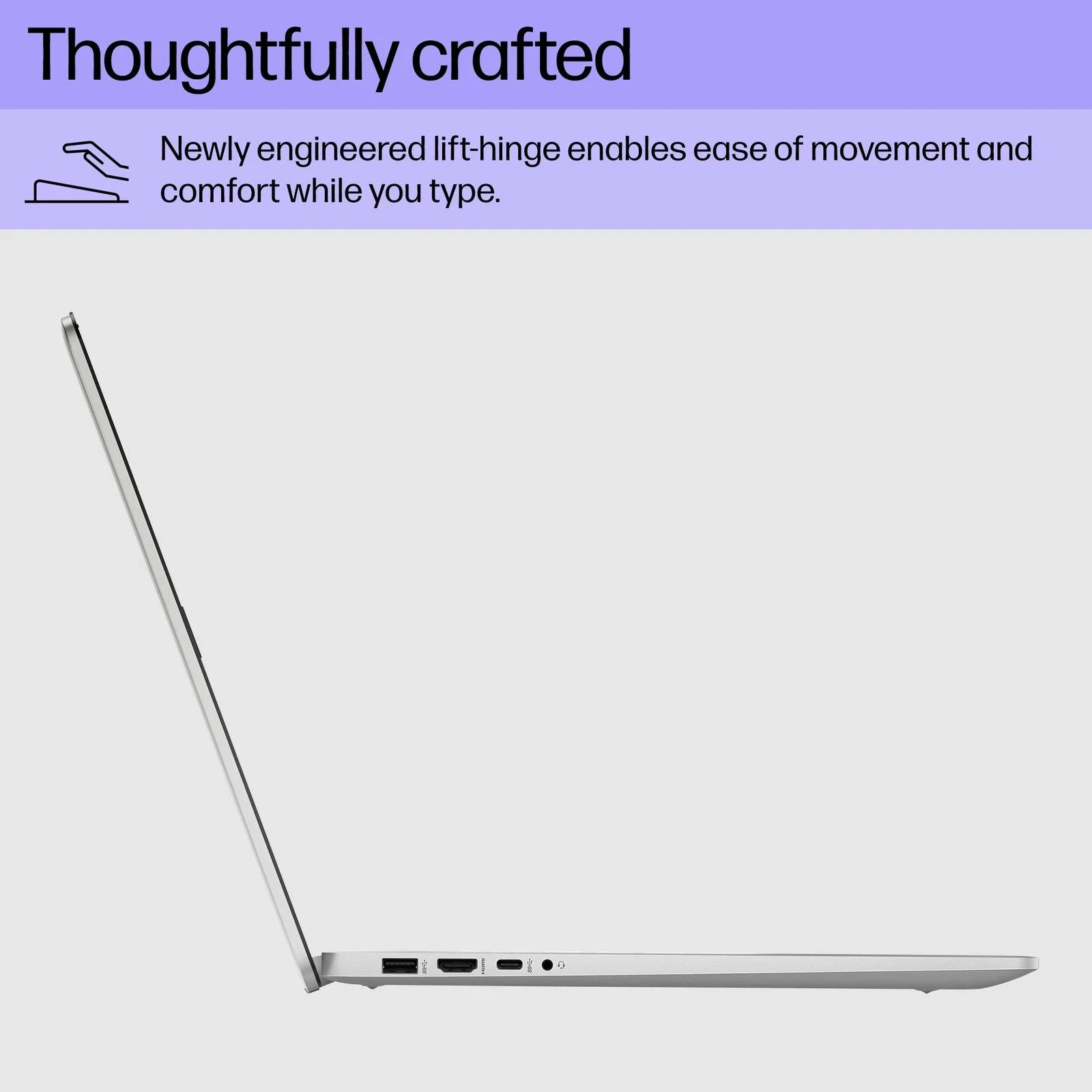 HP 17-cn2099nr 17.3″ HD+ Intel 12th i5-1235U 16GB RAM 512GB SSD W11H Silver