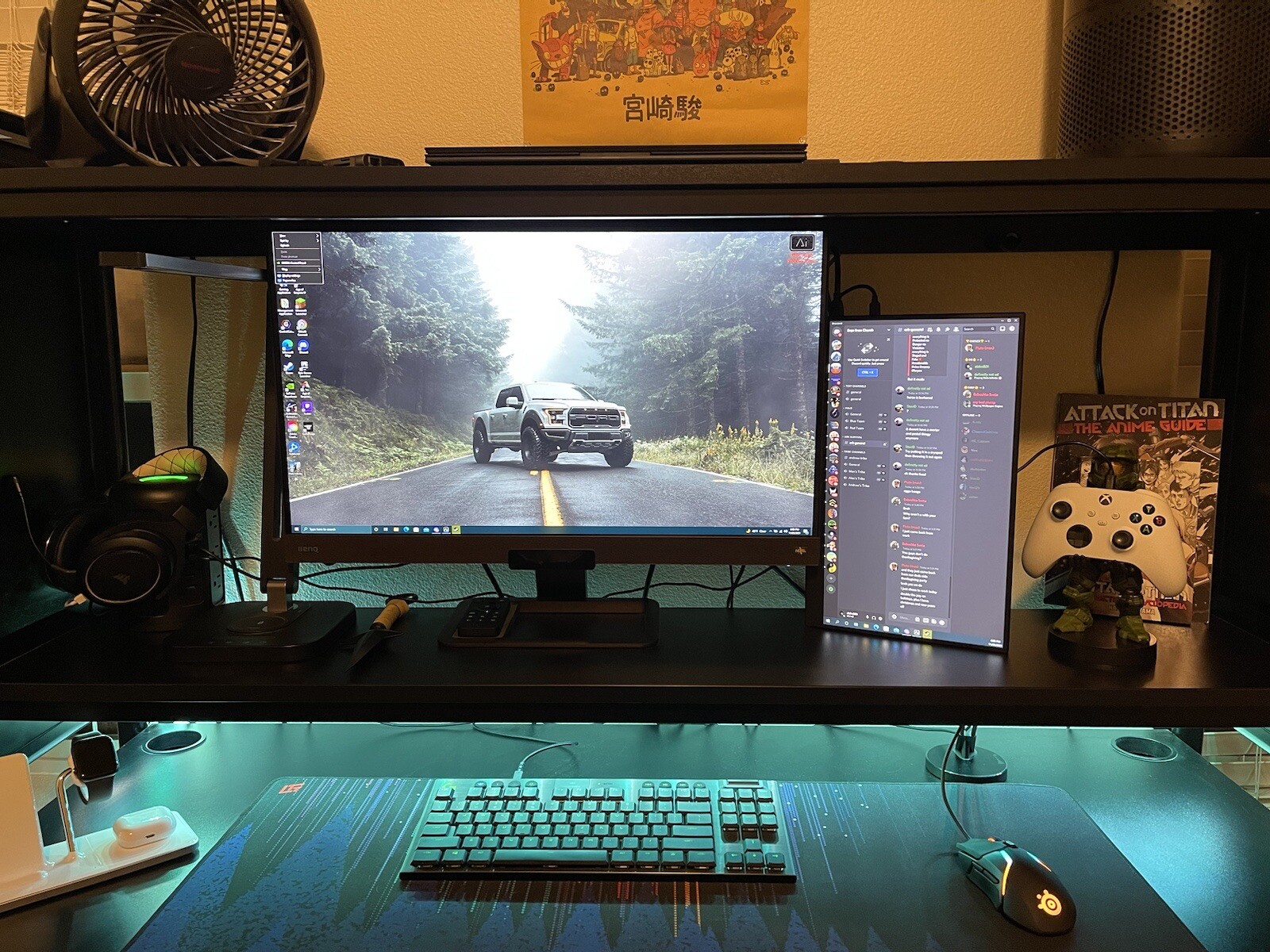 gigabyte aero 15 oled And Gaming Monitor And Setup For Sale Or Individual Item