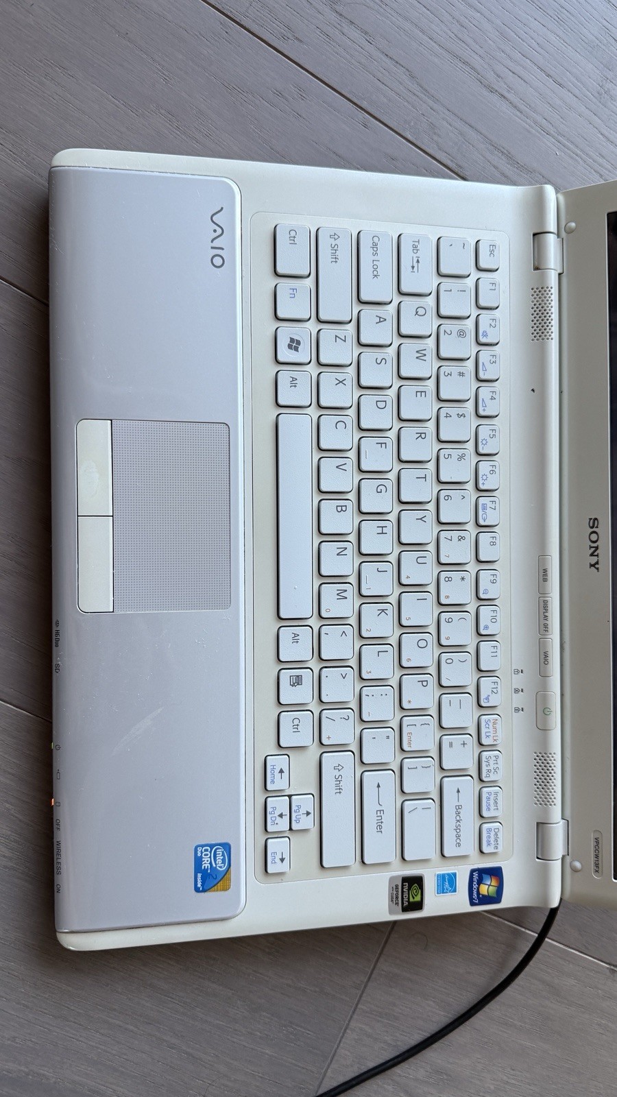 Sony Vaio Laptop VPCCW13FX – No HDD