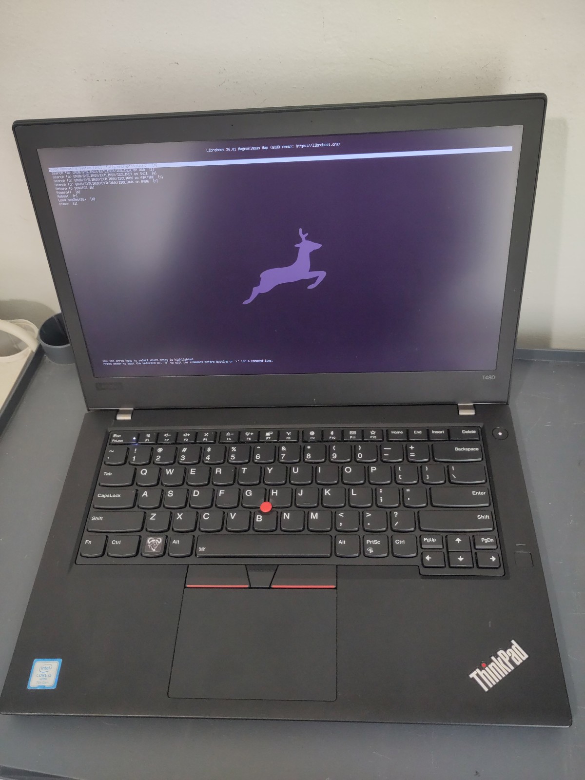 Libreboot ThinkPad T480 | i5-7300U | 8 GB RAM | 256 GB SSD